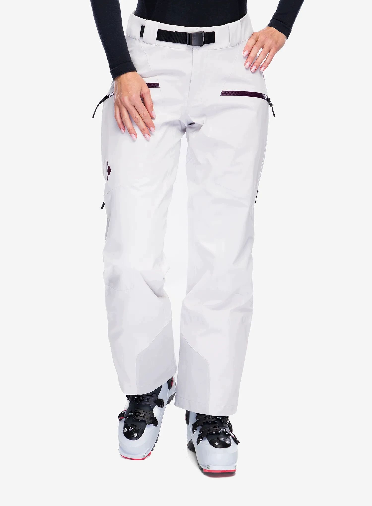 Spodnie narciarskie damskie Black Diamond Recon Stretch Ski ice pink L