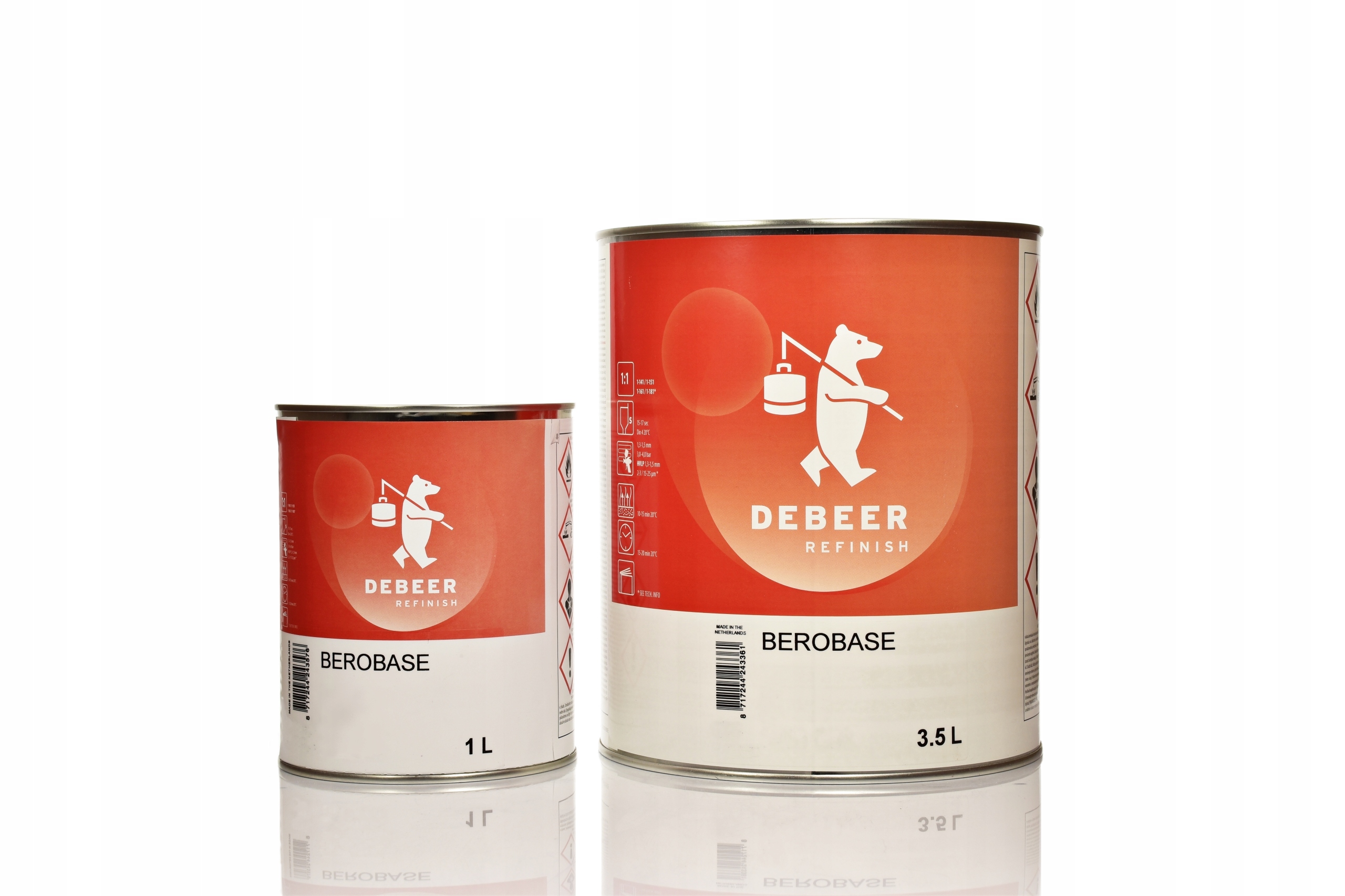 DeBeer farba bazowa lakier samochodowy NIEBIESKI1L