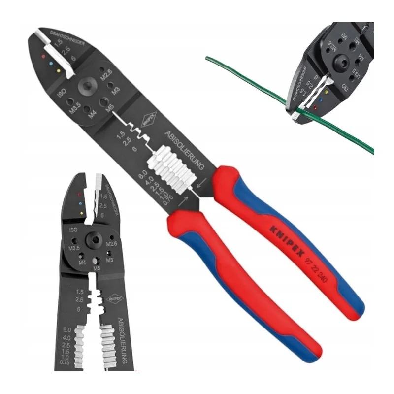 Zaciskarka szczypce do zaciskania 0.75 6 Knipex 97 22 240