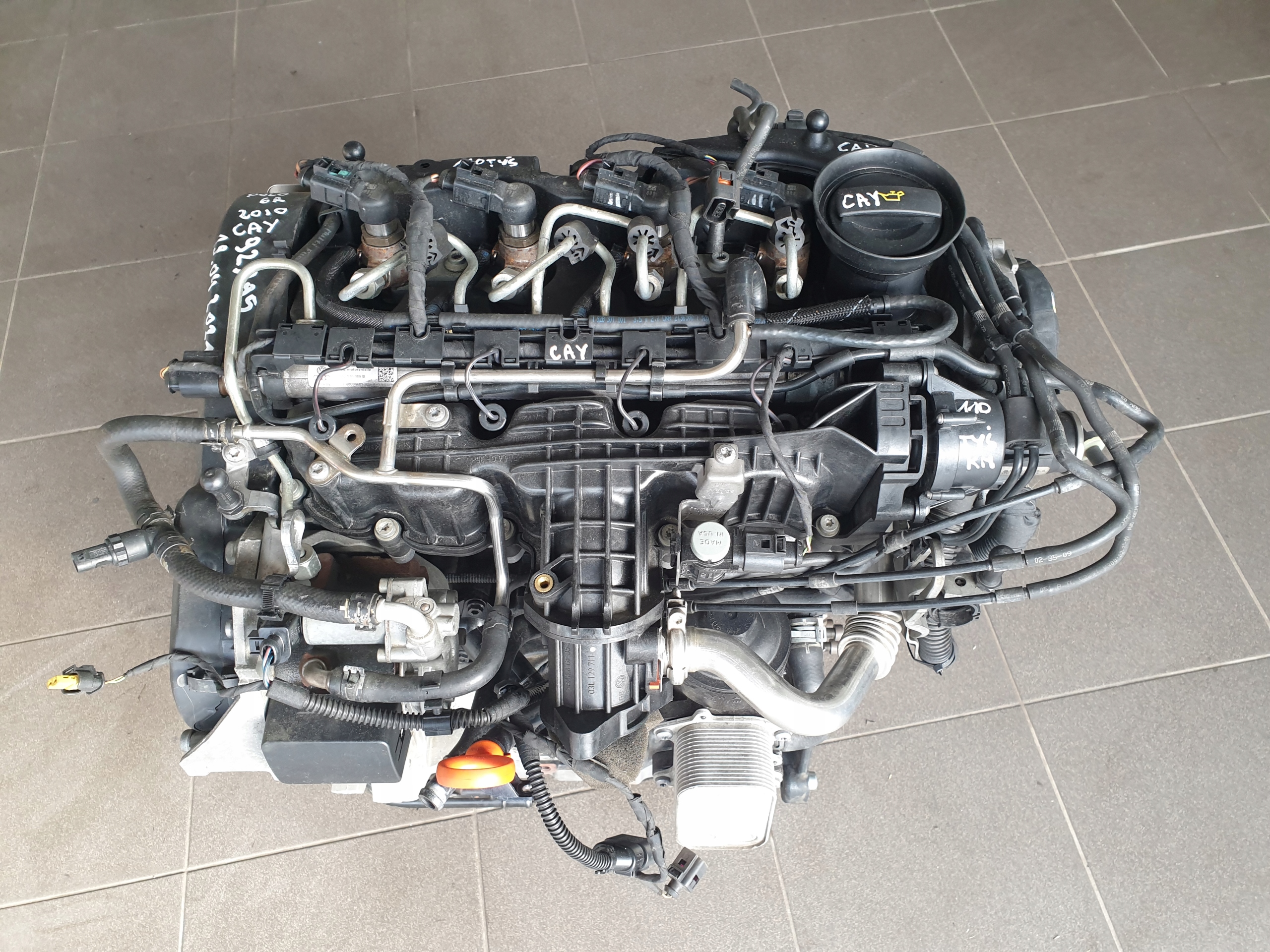 engine 1.6 TDI CAY VW SEAT SKODA AUDI 110 tys km