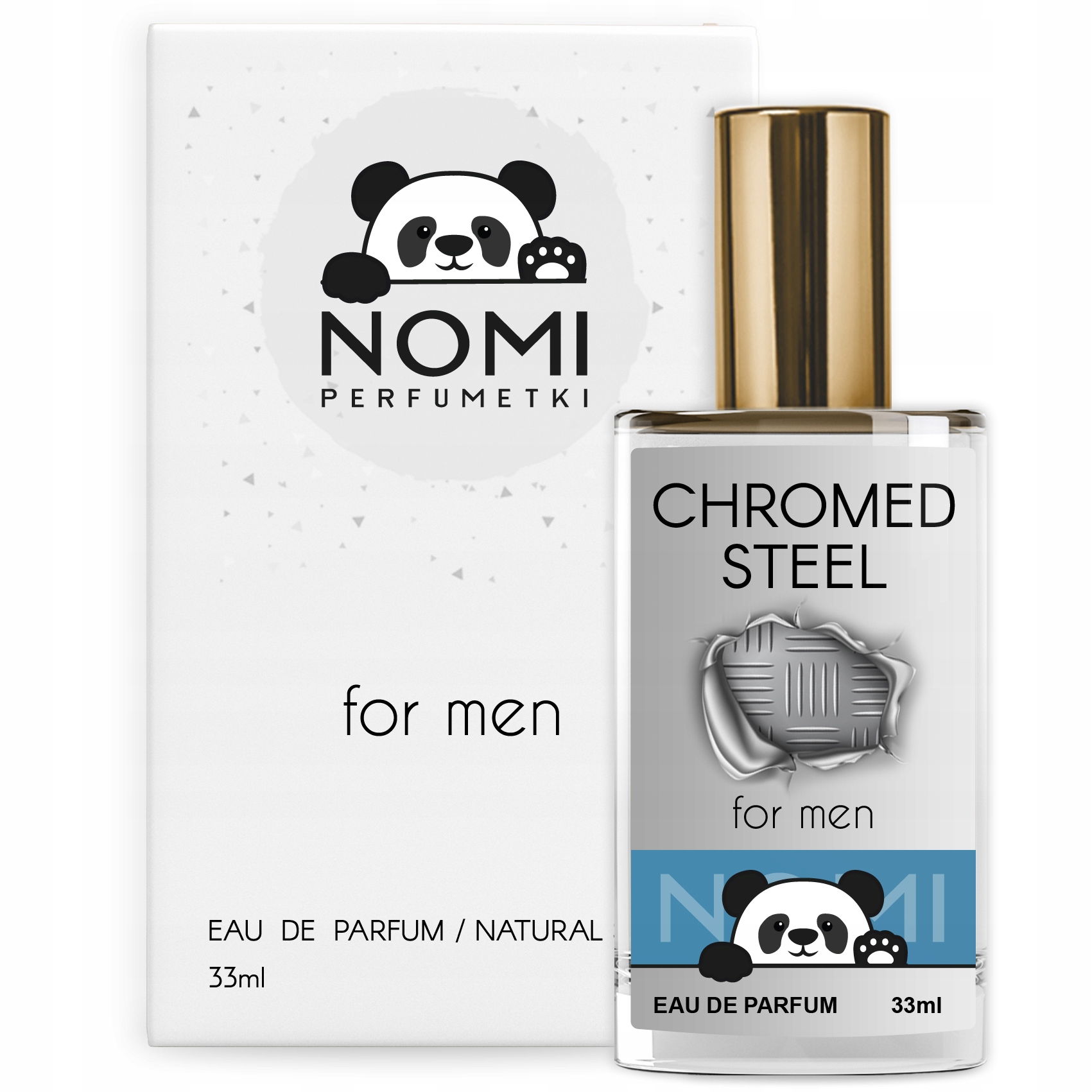

Nomi Perfumetki Męskie Perfumy Chromed Steel 33ml