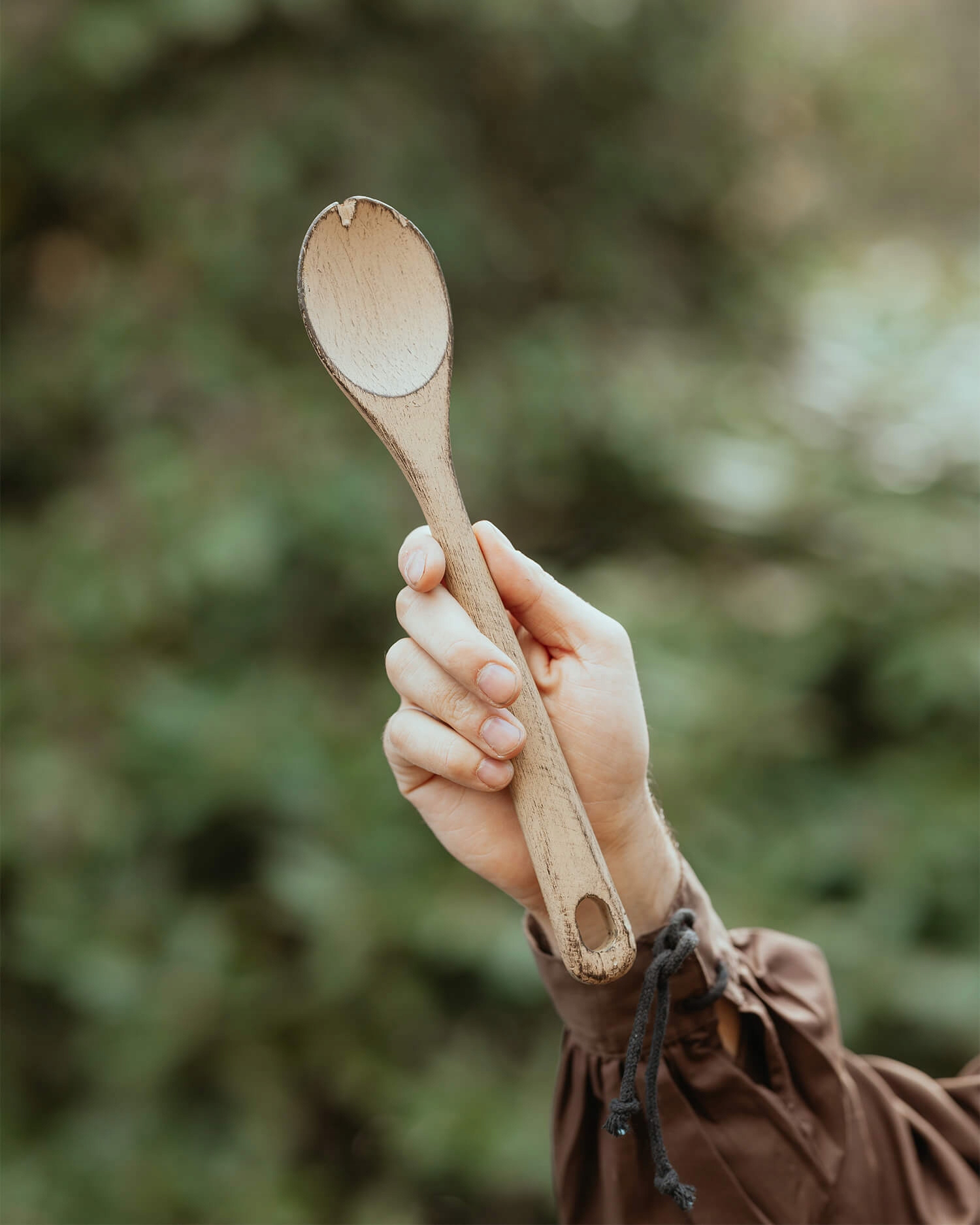 Dřevěná Lžárek Pěnová Zbraň Pro Larp