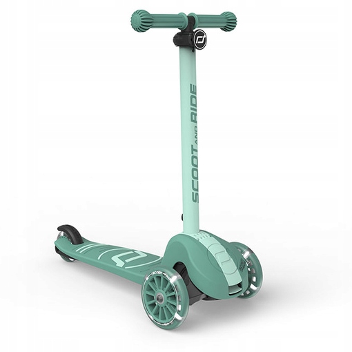 Scootandride Highwaykick 3S Hulajnoga z systemem sterowania 2w1 3+ Forest