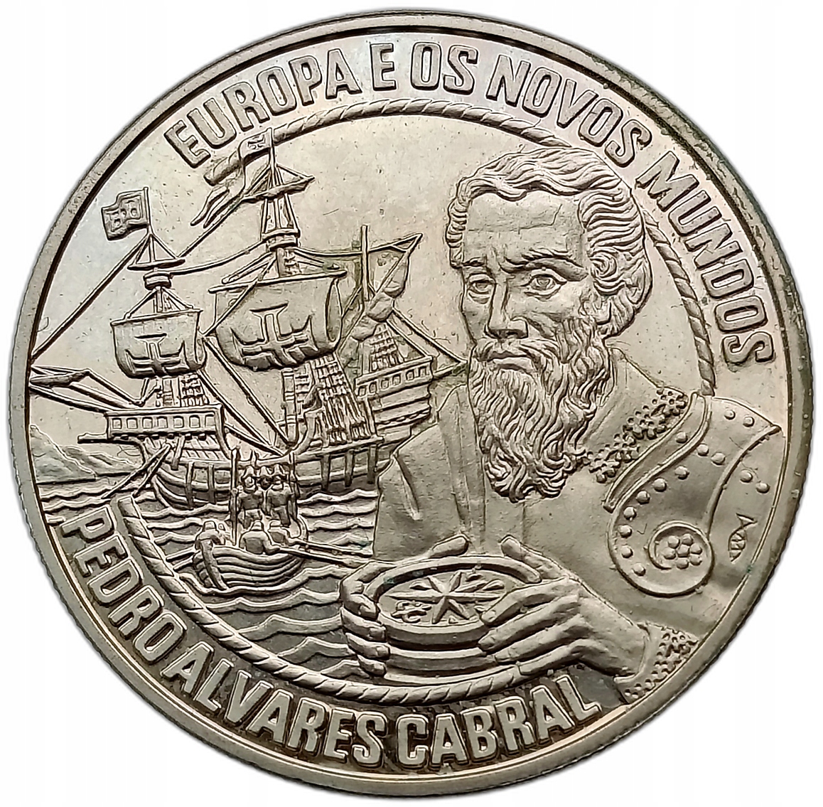 PORTUGALIA 2 i 1/2 ECU 1997 STATEK ŻAGLOWIEC PEDRO ALVARES CABRAL - RZADKA