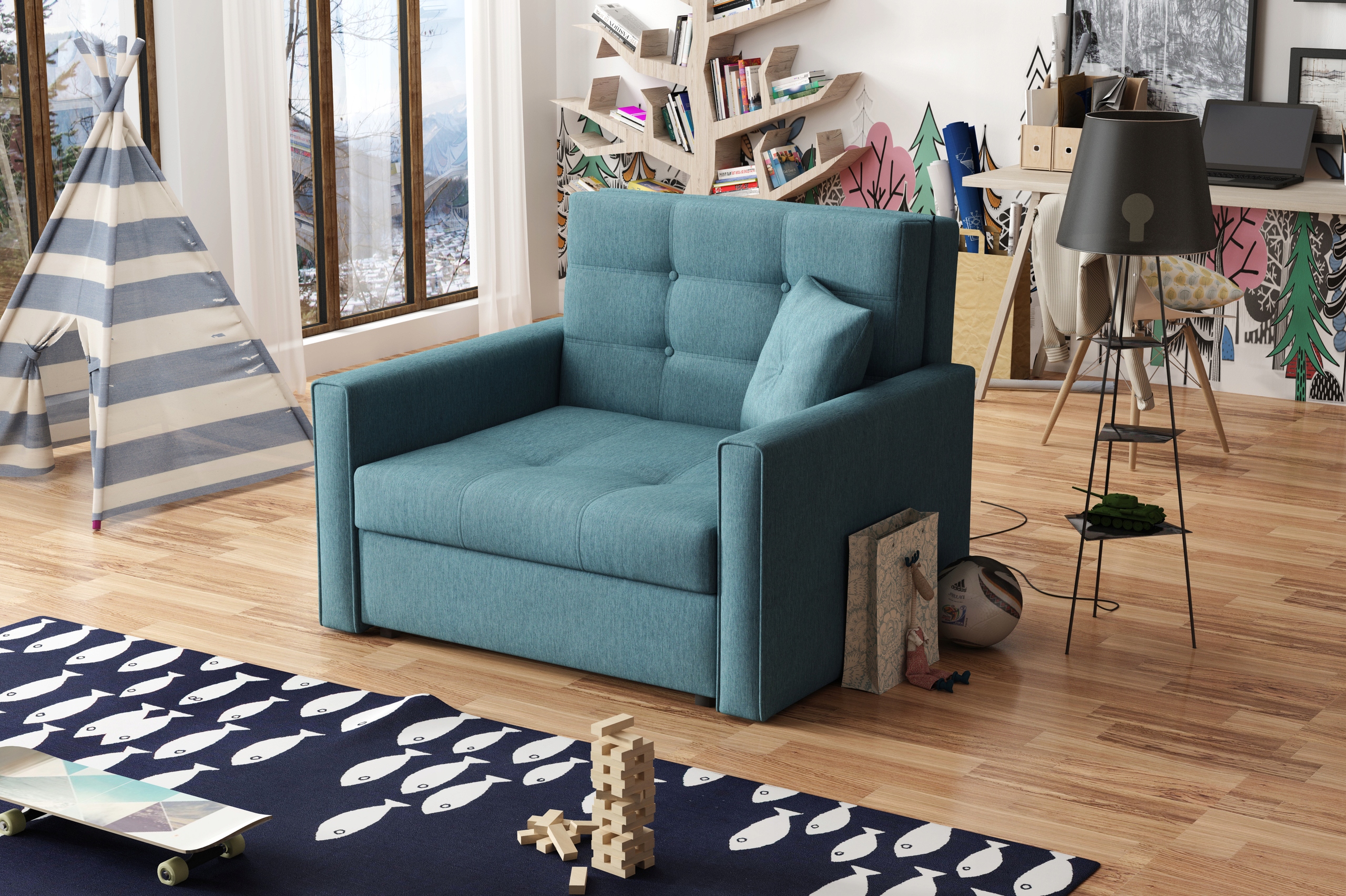 

Viga Lux I mała amerykanka sofa jedynka kanapa