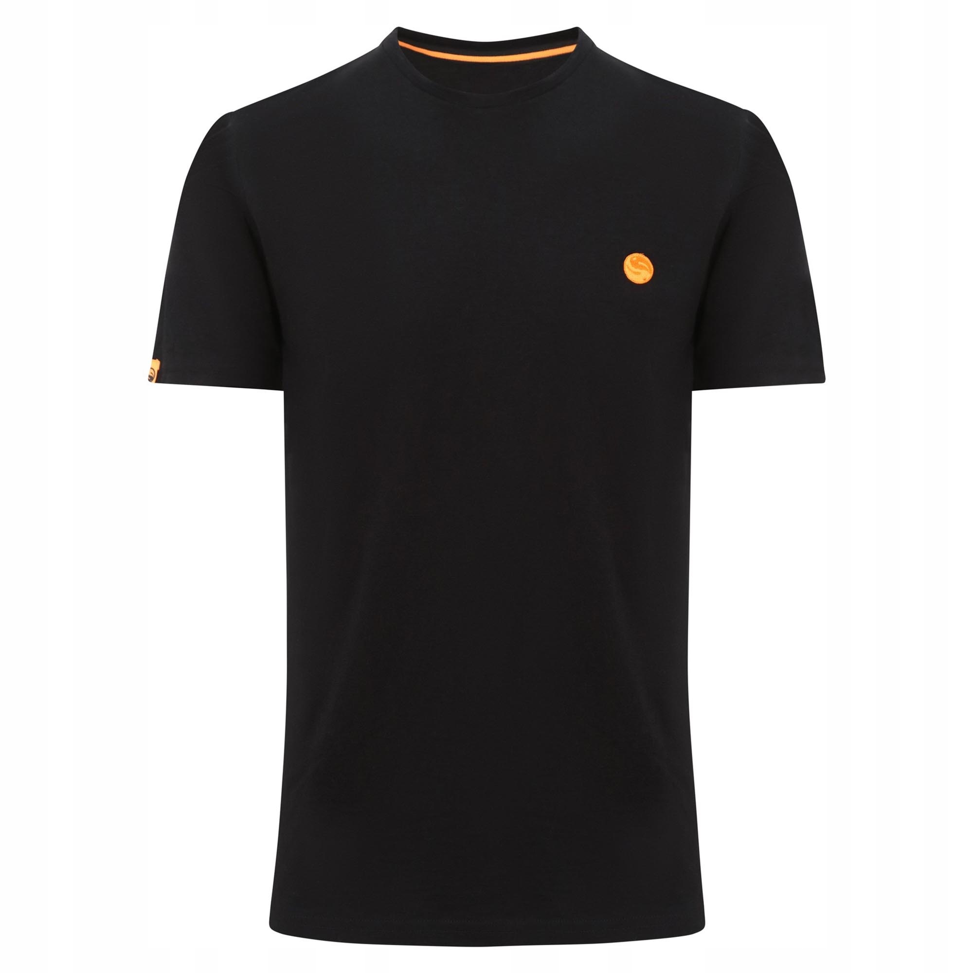 Rybářské tričko Guru Gradient Logo Tee Black T-Shirt vel. S