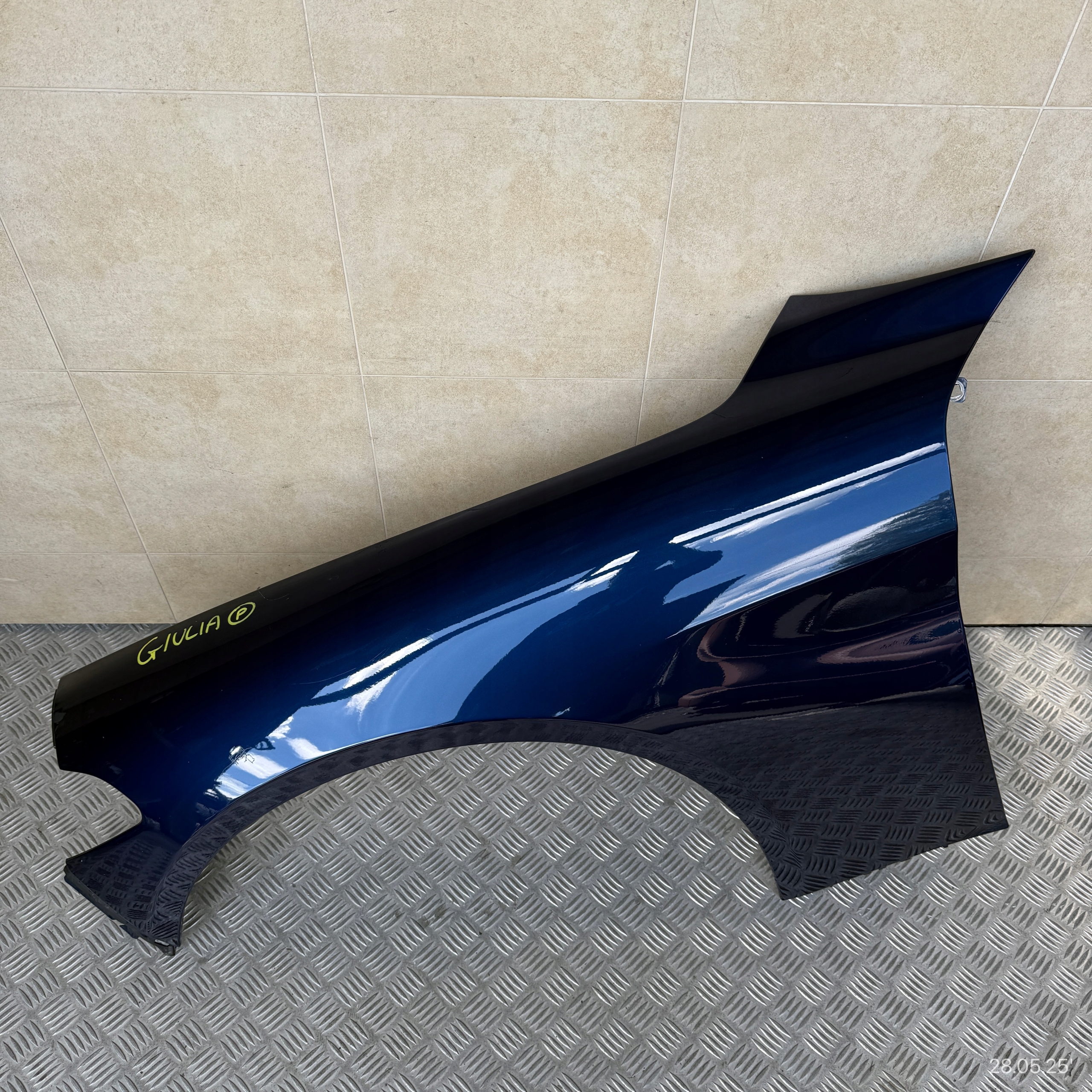 fender front left ALFA ROMEO GIULIA 2018 ROK