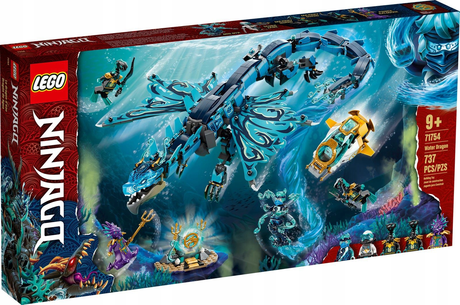 Lego Ninjago 71754 Vodní Drak Nové