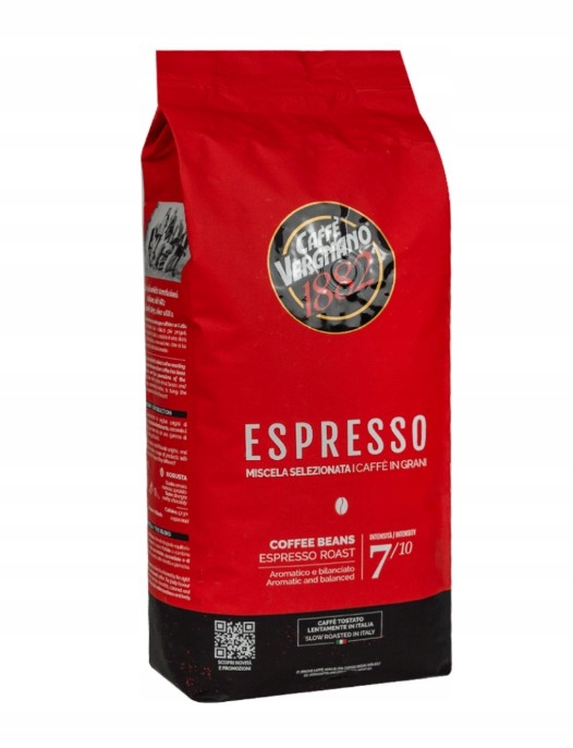 Kawa ziarnista Vergnano Espresso 85% Arabika, 15% Robusta 1kg