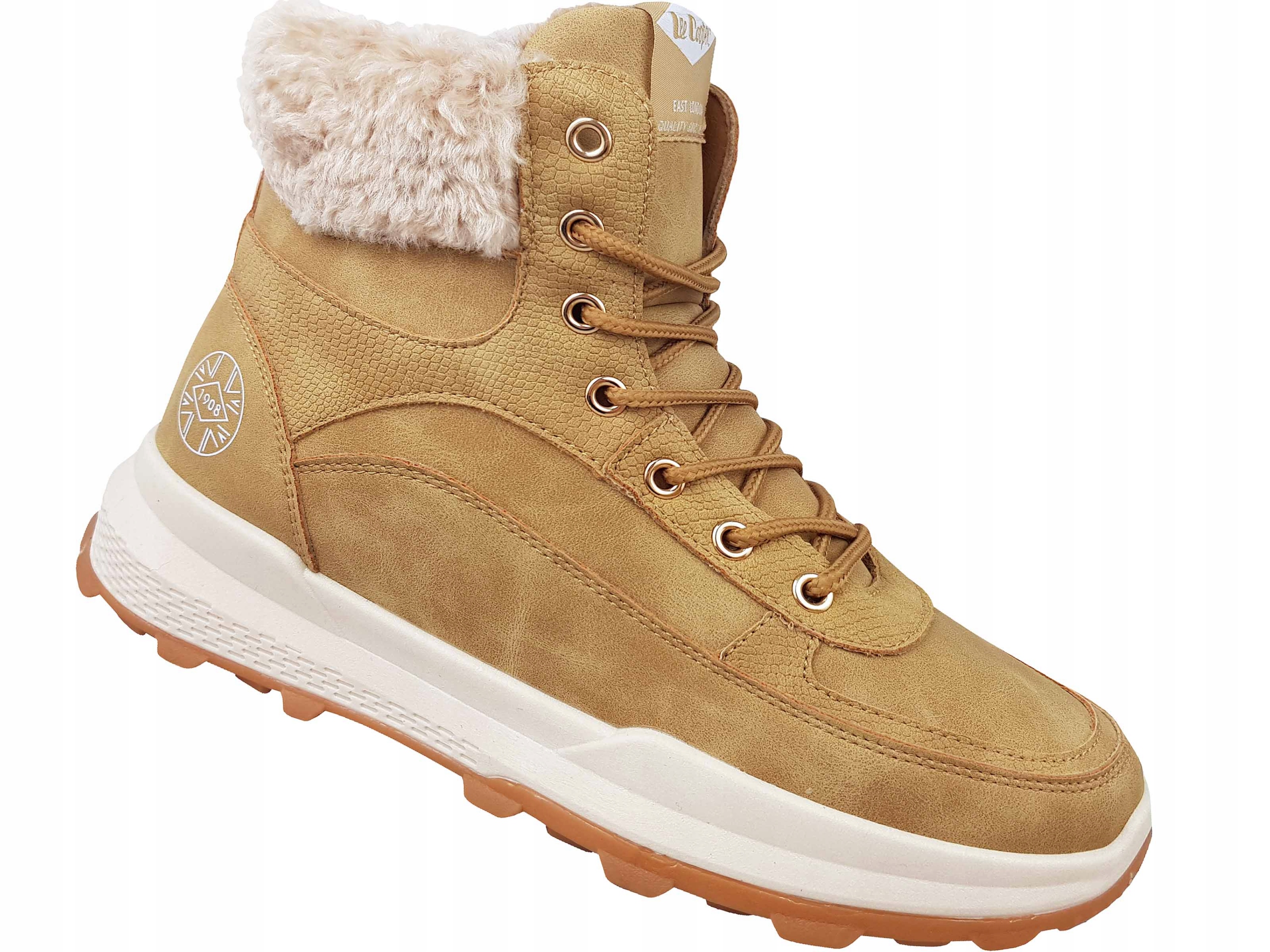 LEE COOPER BOTKI ŚNIEGOWCE TRAPERY BUTY OCIEPLANE Rozmiar 37