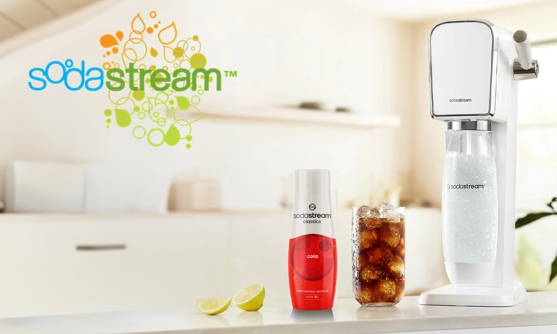 2x SYROP KONCENTRAT COLA CLASSIC DO SATURATORA SODASTREAM 9L NAPOJU z 440ml Marka SodaStream