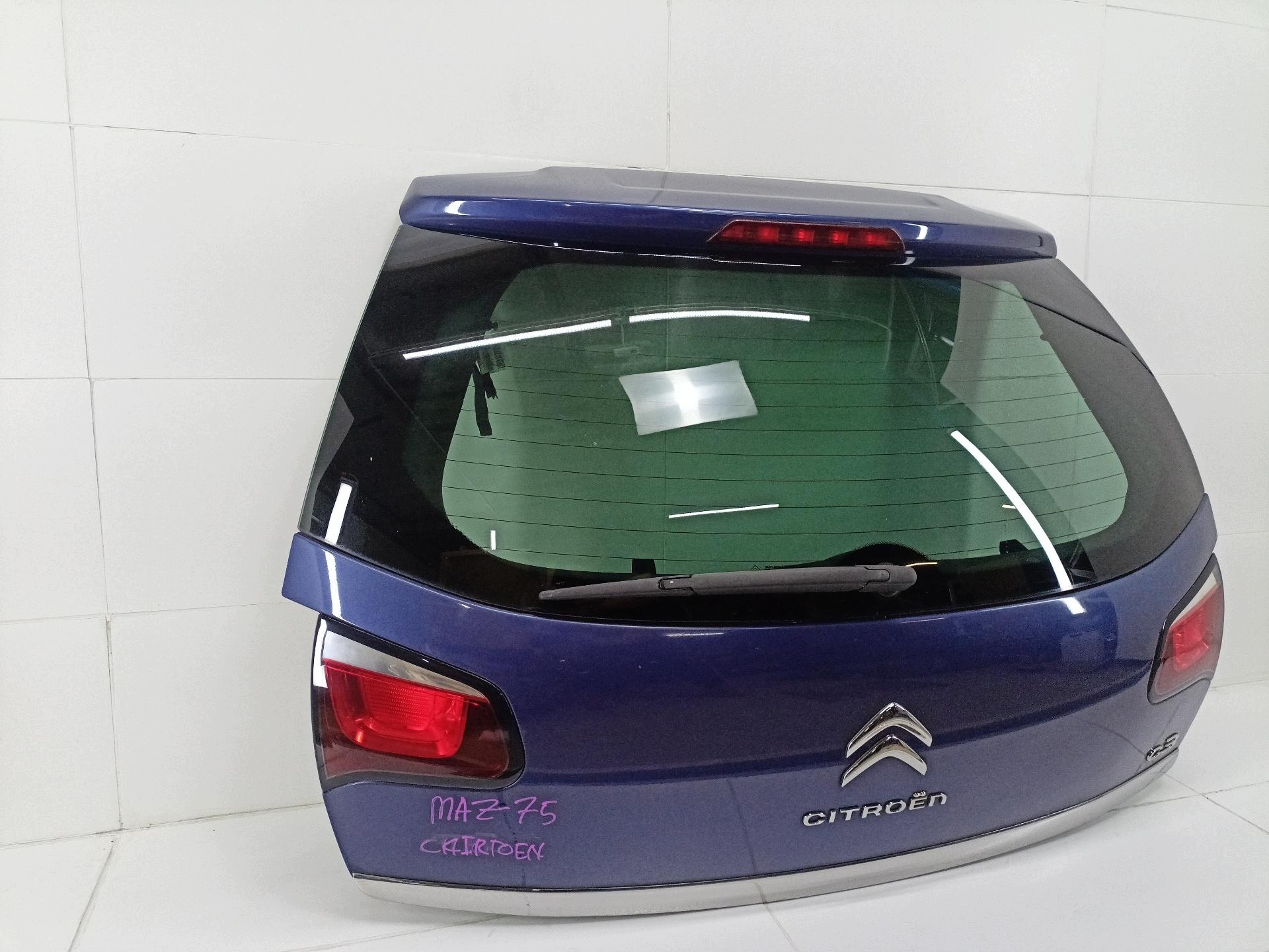 rear trunk door boot Citroen C3 2 facelift 2013