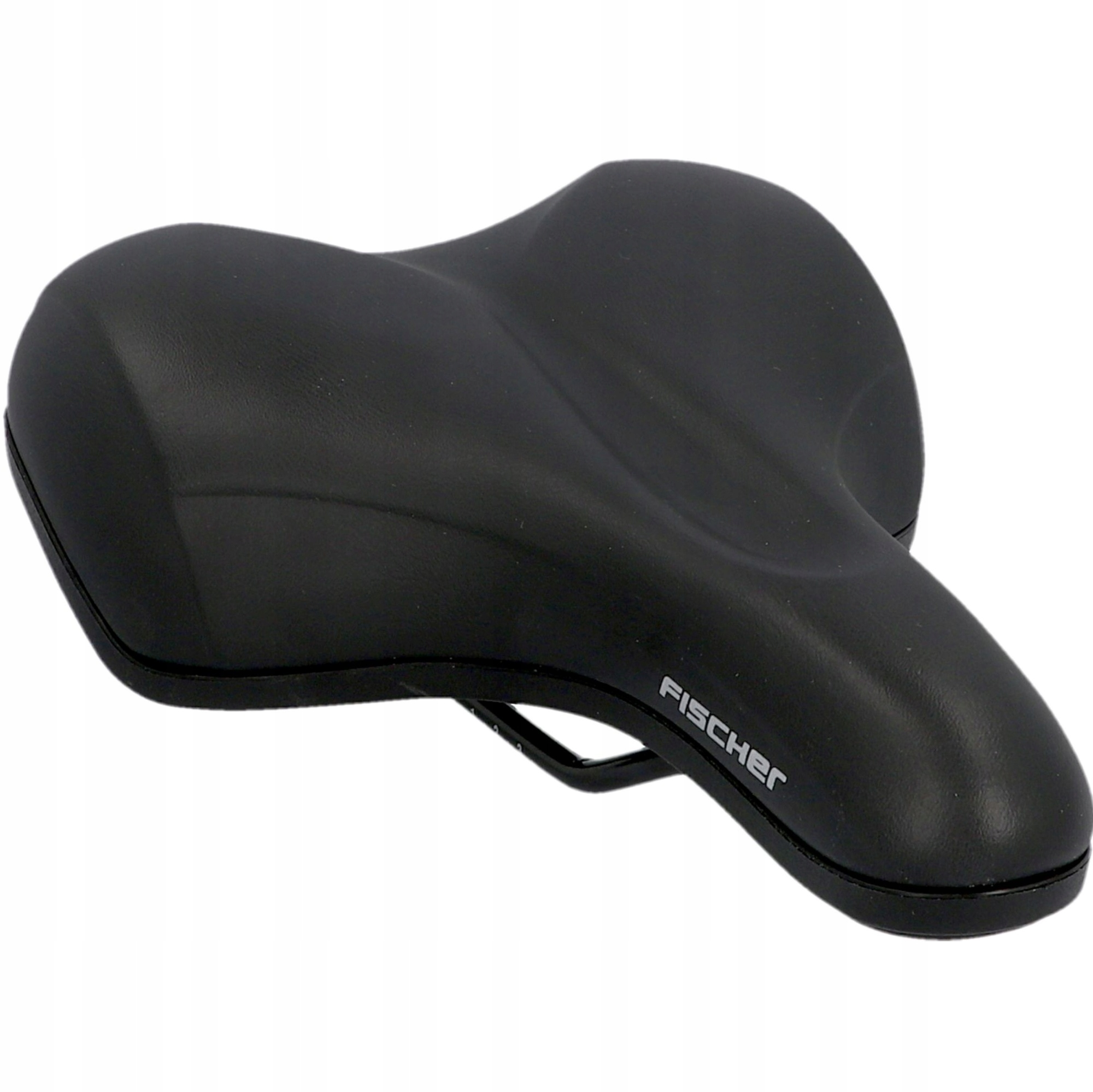 Fischer Siodełko Rowerowe Miejskie In-Mould Damskie Męskie Szerokie Miękkie