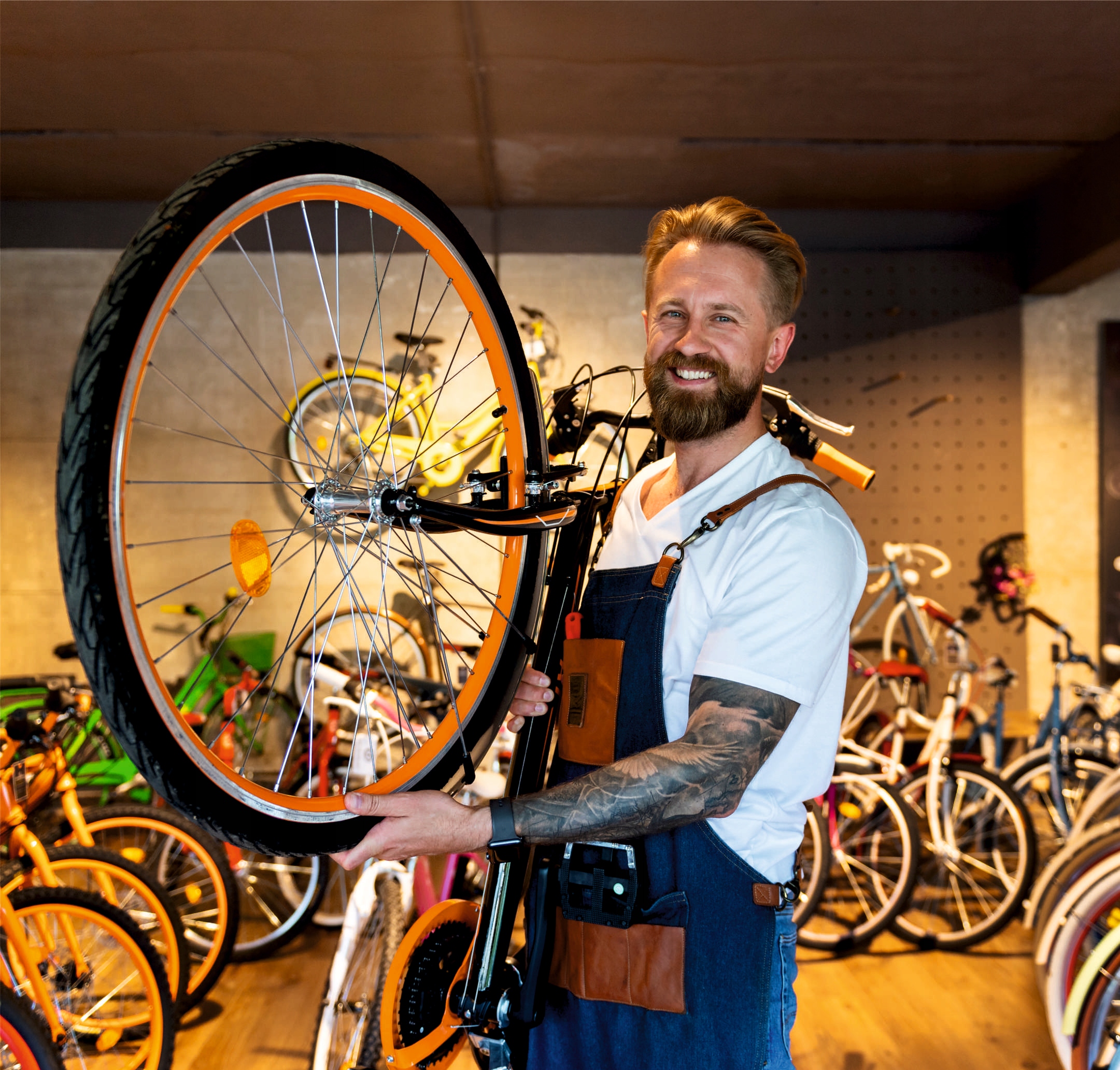 OCHRONNA FOLIA NA ROWER MATOWA ZESTAW XXXL Długość 570 mm