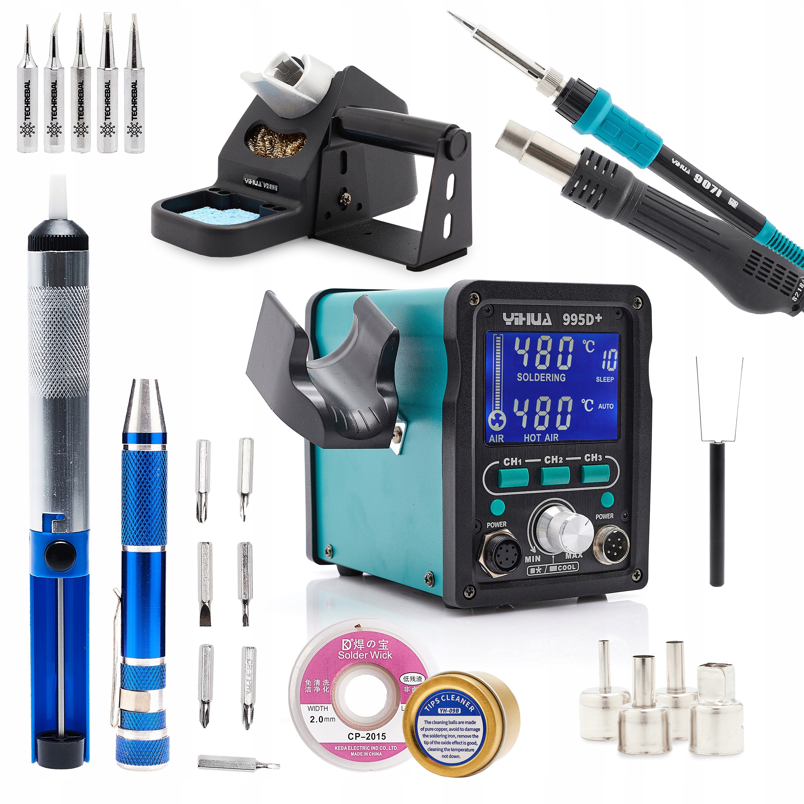 Profesionální Výkonná Stanice 995D Odsávací Hroty