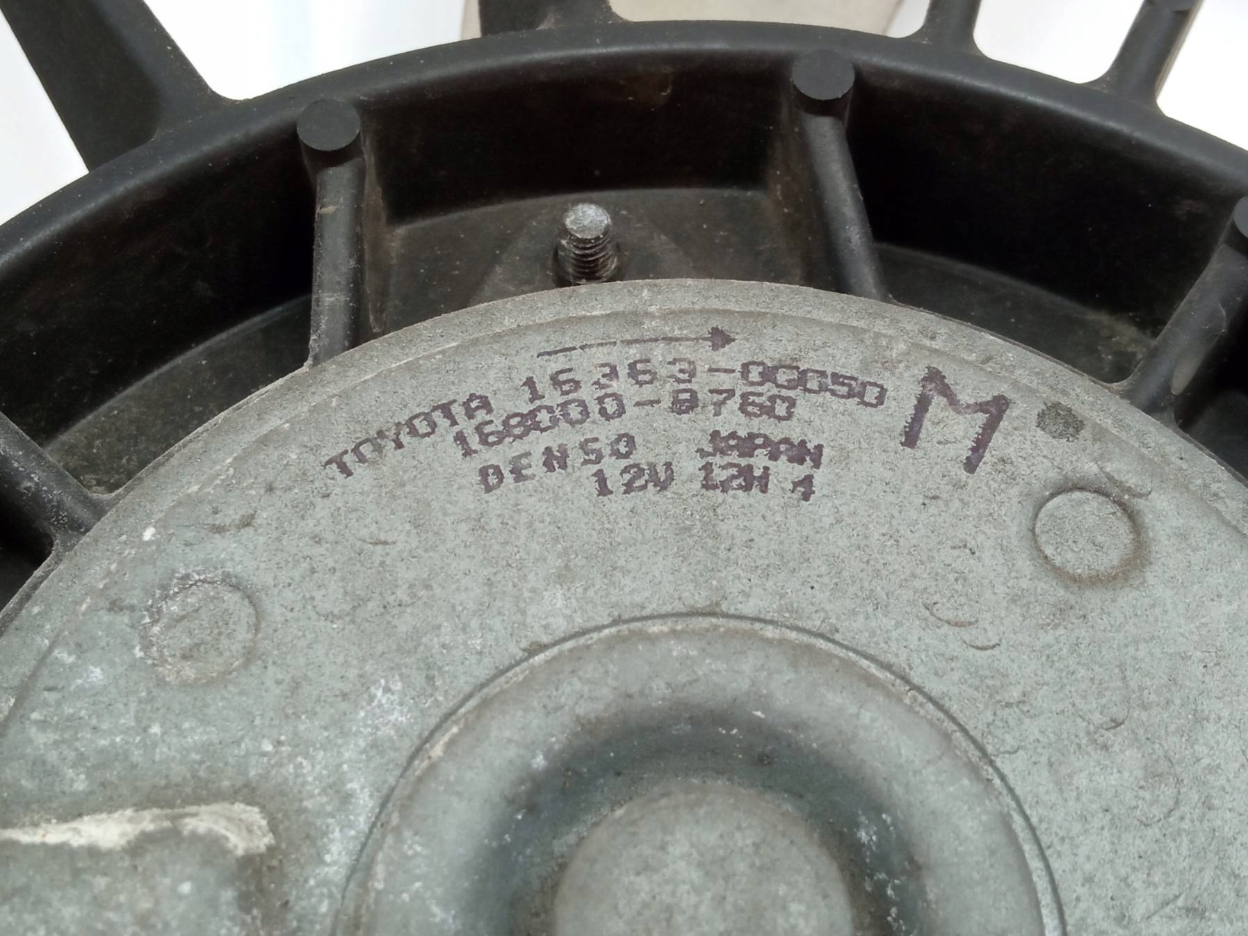 ventilátor chladiče 1.4 D Toyota Yaris II (2005-2011)