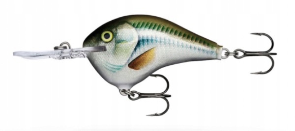 Wobler Rapala DT-4 Ghsh Unikat Trolling Sum Okoń