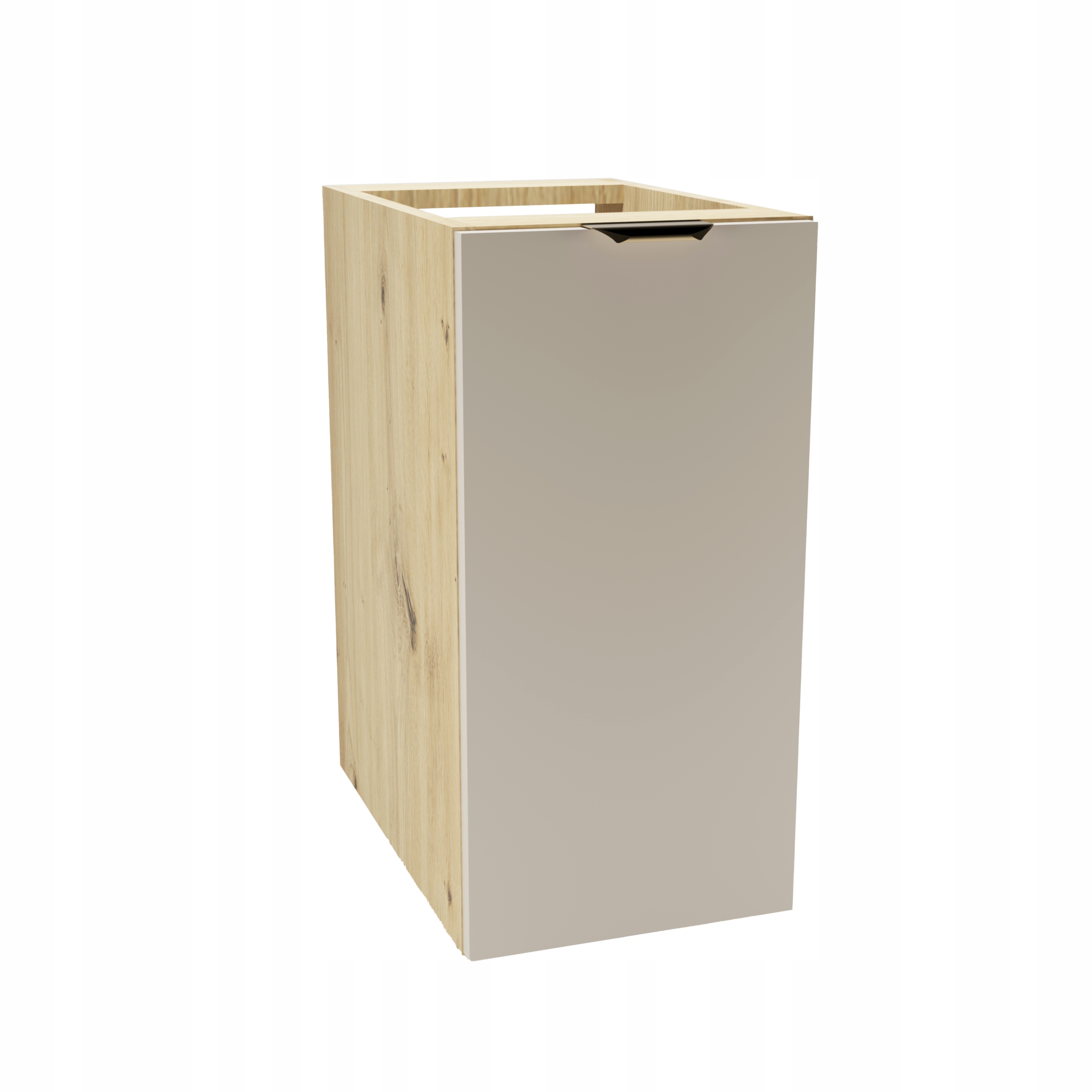 Koupelnová skříňka 30 cm s dveřmi Kašmír/Dub artisan Orio