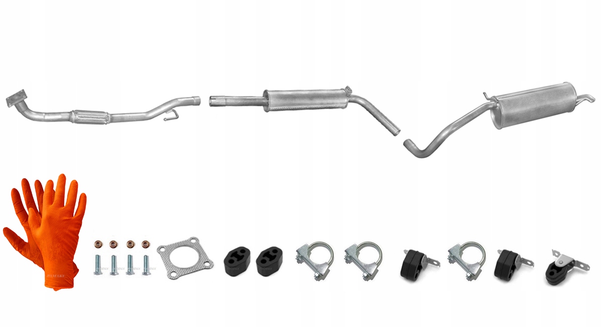 Seat Cordoba 1.4i 16V 55kW (2003-4/2004) Sedan Výfukový Systém