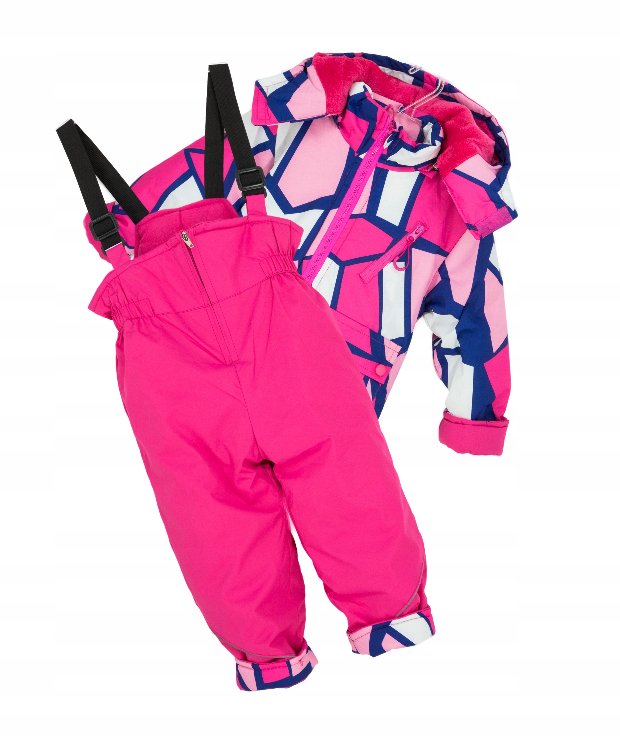 XZ8B Zimowy kombinezon kurtka + spodnie r 80/86 Marka Inna marka