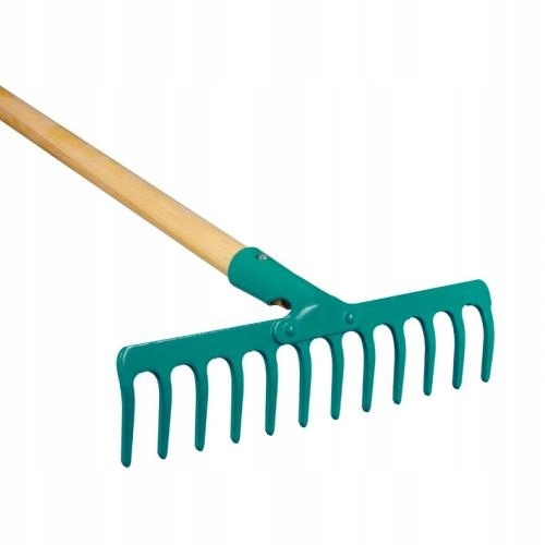 

Grabie metalowe do trawy siana 16 zębów mocne