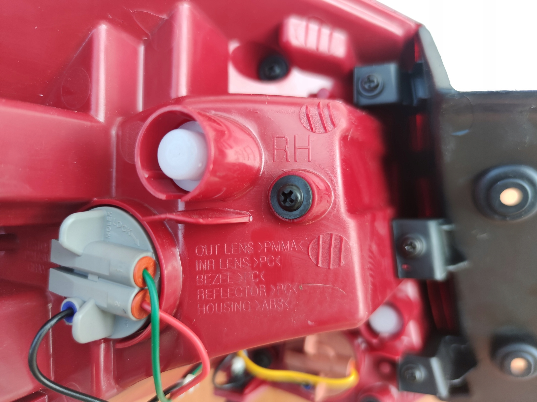 KIA CEED II 2 HB 12-16 ROK right light rear part IDEALNA