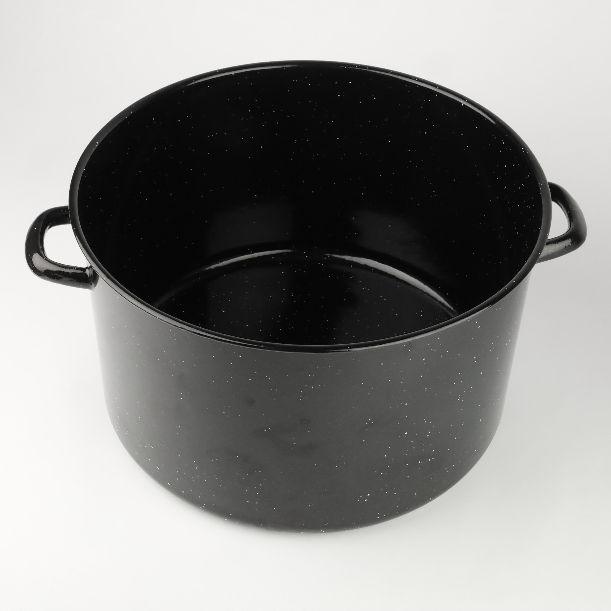 GARNEK EMALIOWANY POWIDLAK Z SITKIEM 15 L DO GOTOWANIA POTRAW PRZETWORÓW