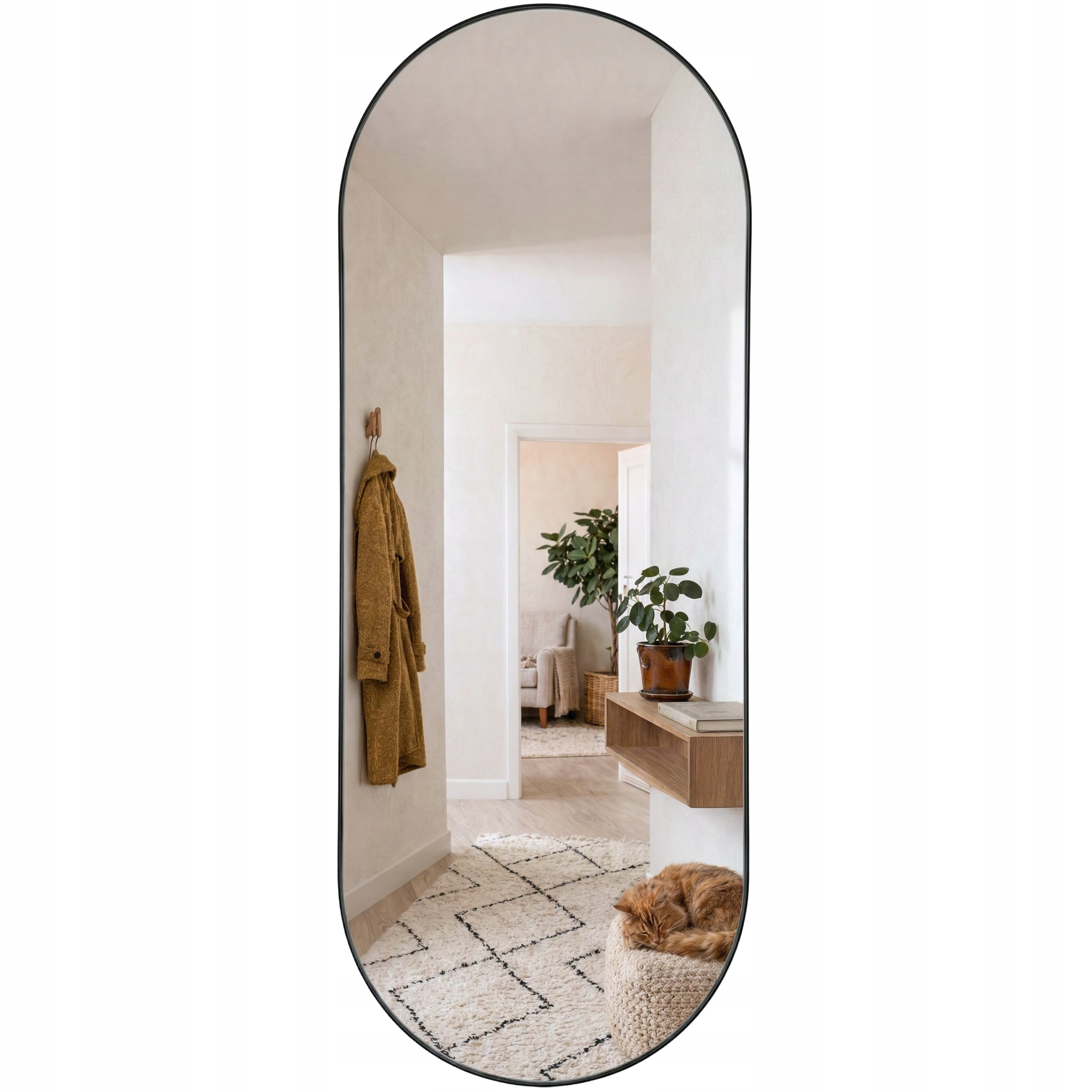 Dekorativní nástěnné zrcadlo Alva, 80 x 30 cm