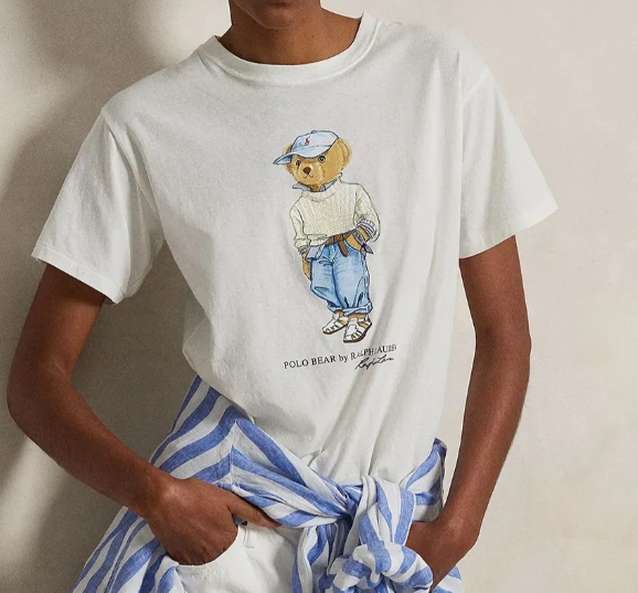 Polo Ralph Lauren tričko bavlněné bílé 211965107 Velikost L