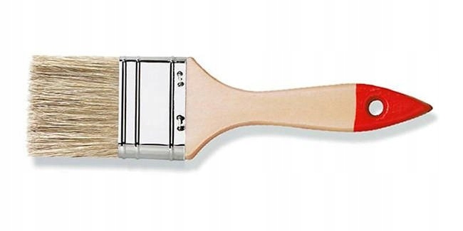 

Pędzel płaski 100mm drewniana rączka
