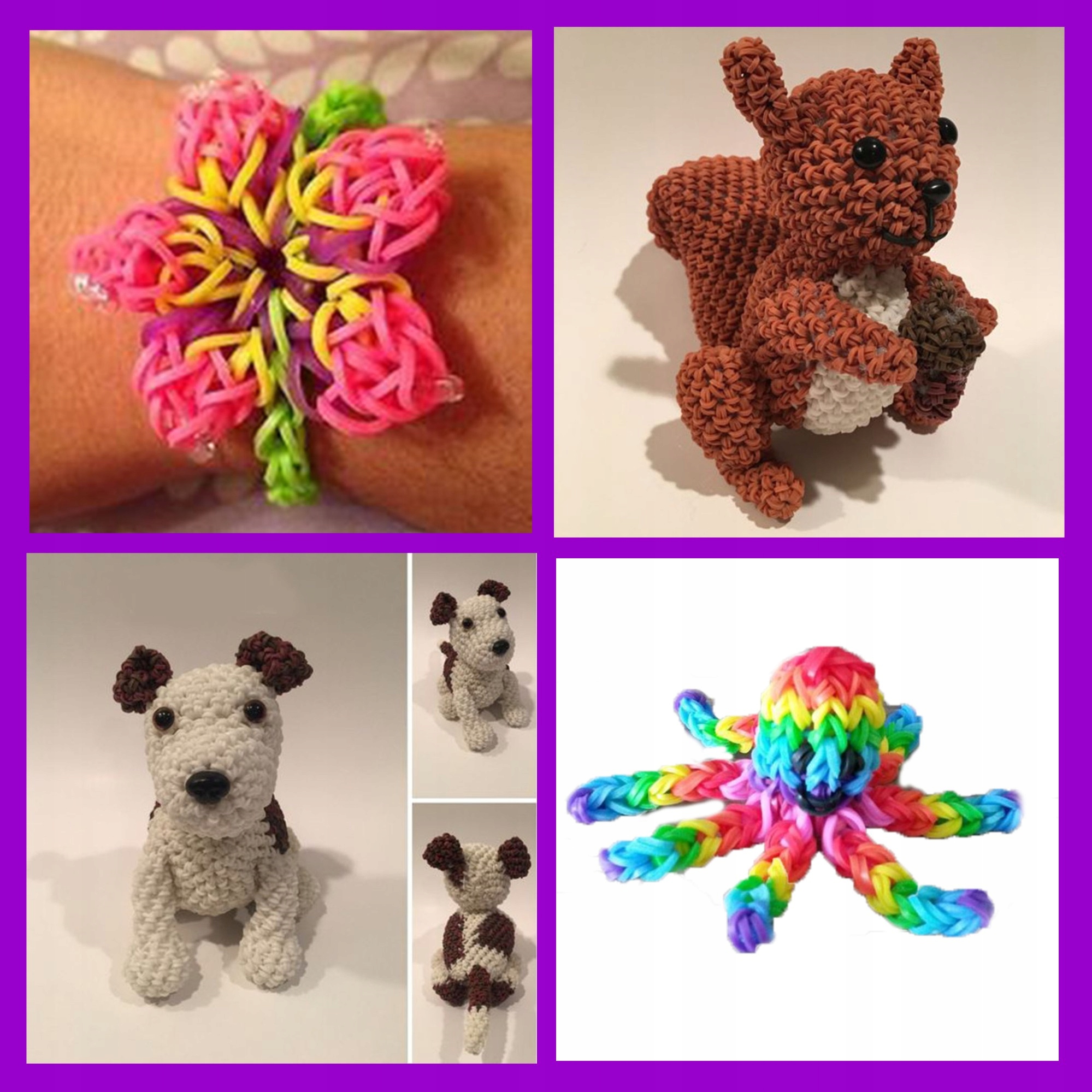 GUMKI KARBOWANE DO ROBIENIA BRANSOLETEK J. ZIELONY Bohater brak