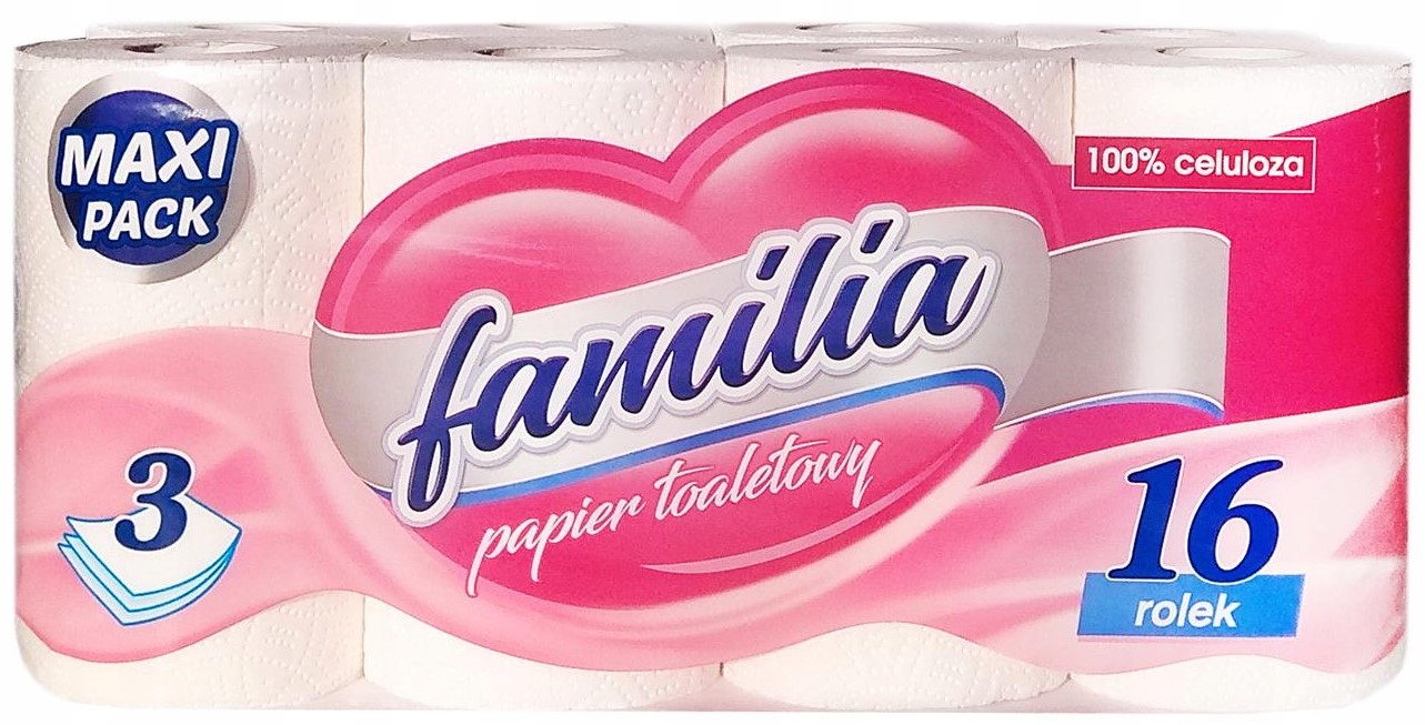 

Familia Papier Toaletowy 16 rolek 3 warstwowy