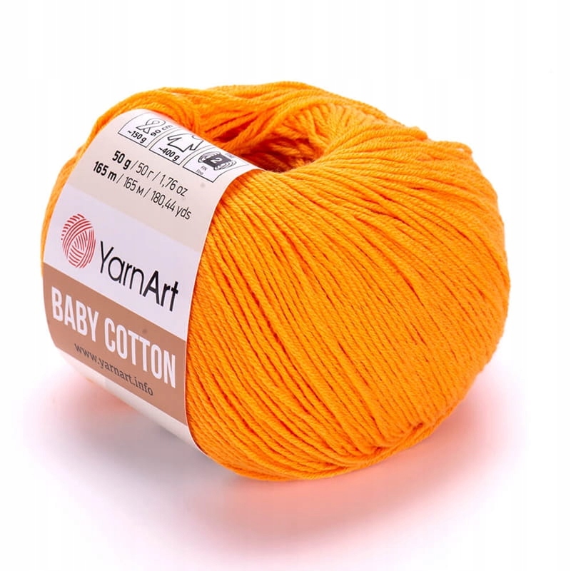 Włóczka YarnArt Baby Cotton 425 dynia