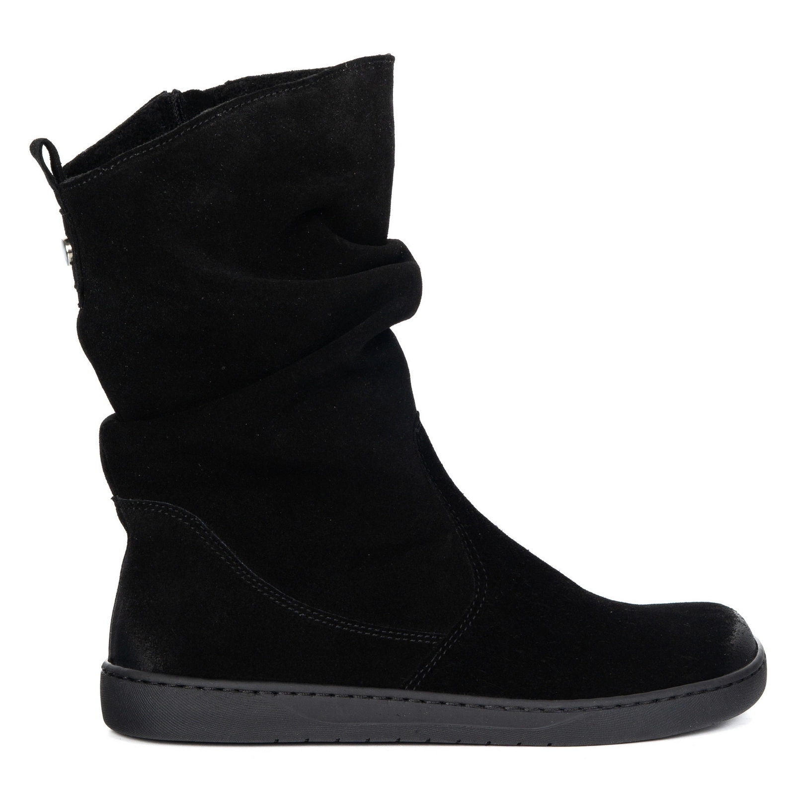 Dámské barefoot kožené kotníkové boty Freja polské černé 39