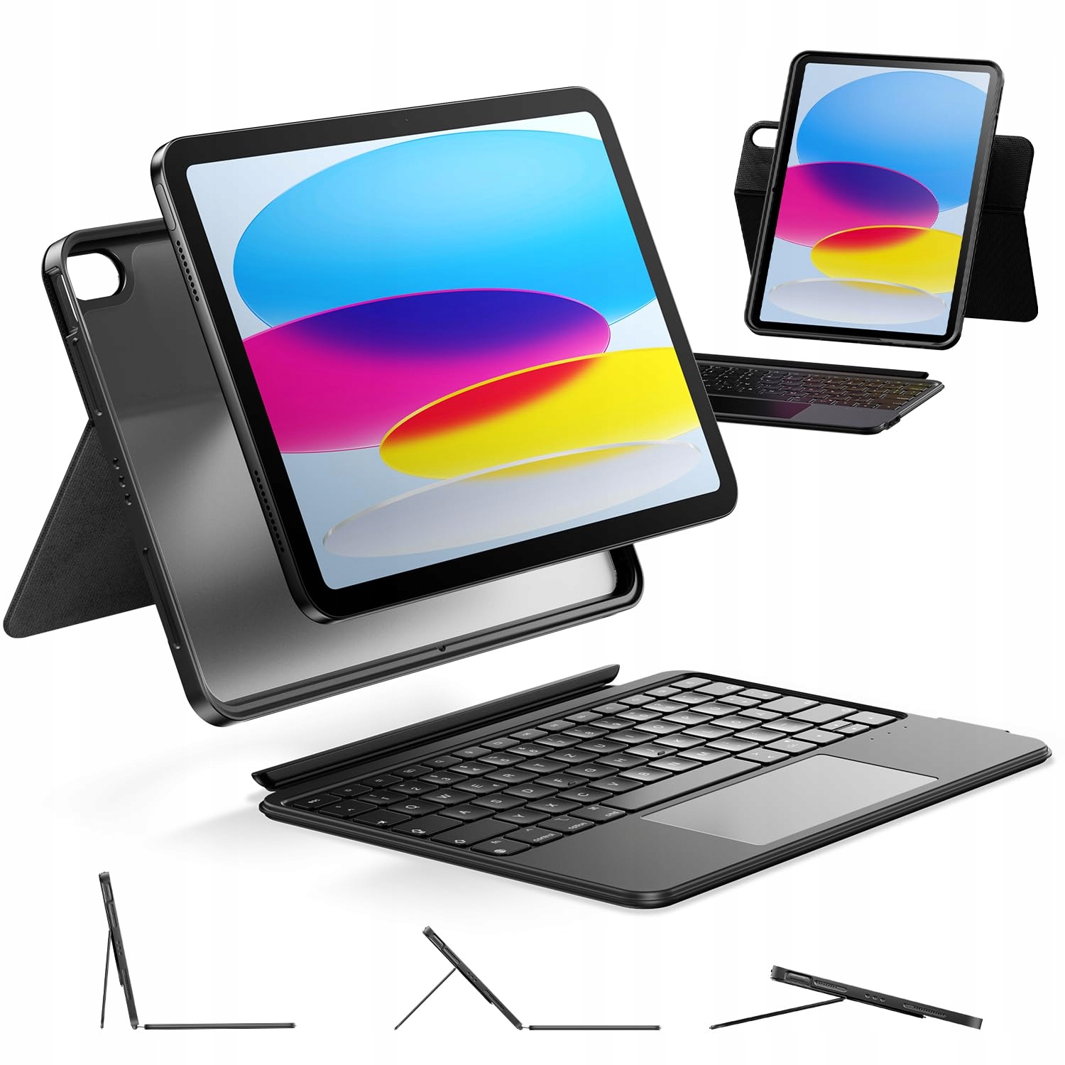 Pouzdro s klávesnicí pro iPad 11 A16 a iPad 10 10.9 Hou Mate-10 Qwertz