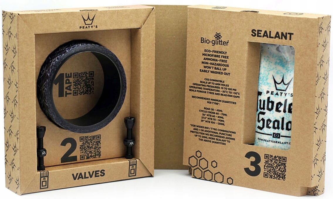 Sada Peaty's Tubeless Conversion Kit 35 MM Mtb