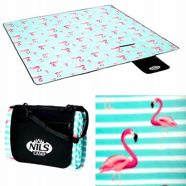 

Koc Piknikowy Plażowy Mata Izolacja Duży 200x200cm