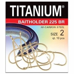 D Haczyk Titanium Baitholder 225BR #2 10szt Robi