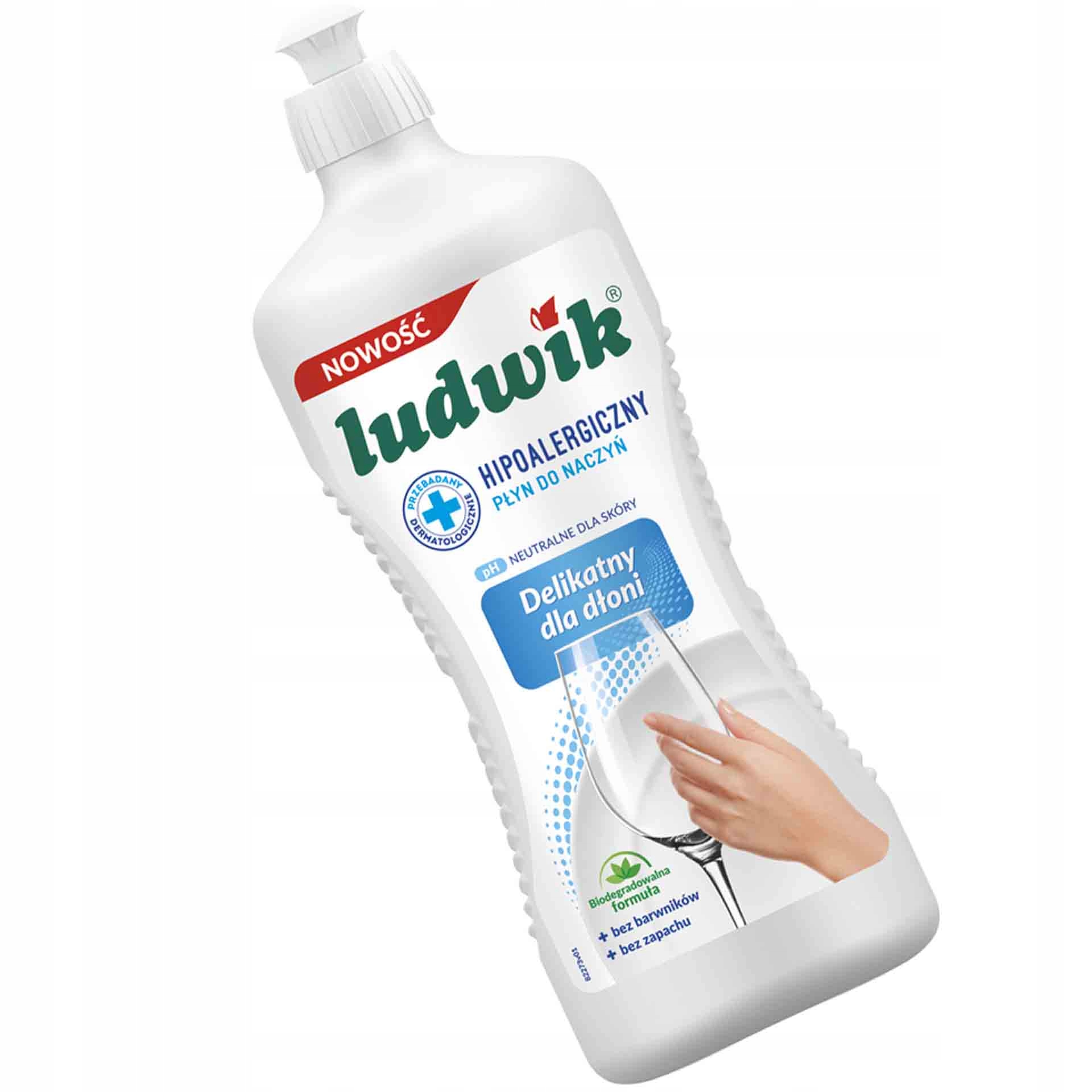 

Ludwik Płyn Do Naczyń 900 g Hipoalergiczny