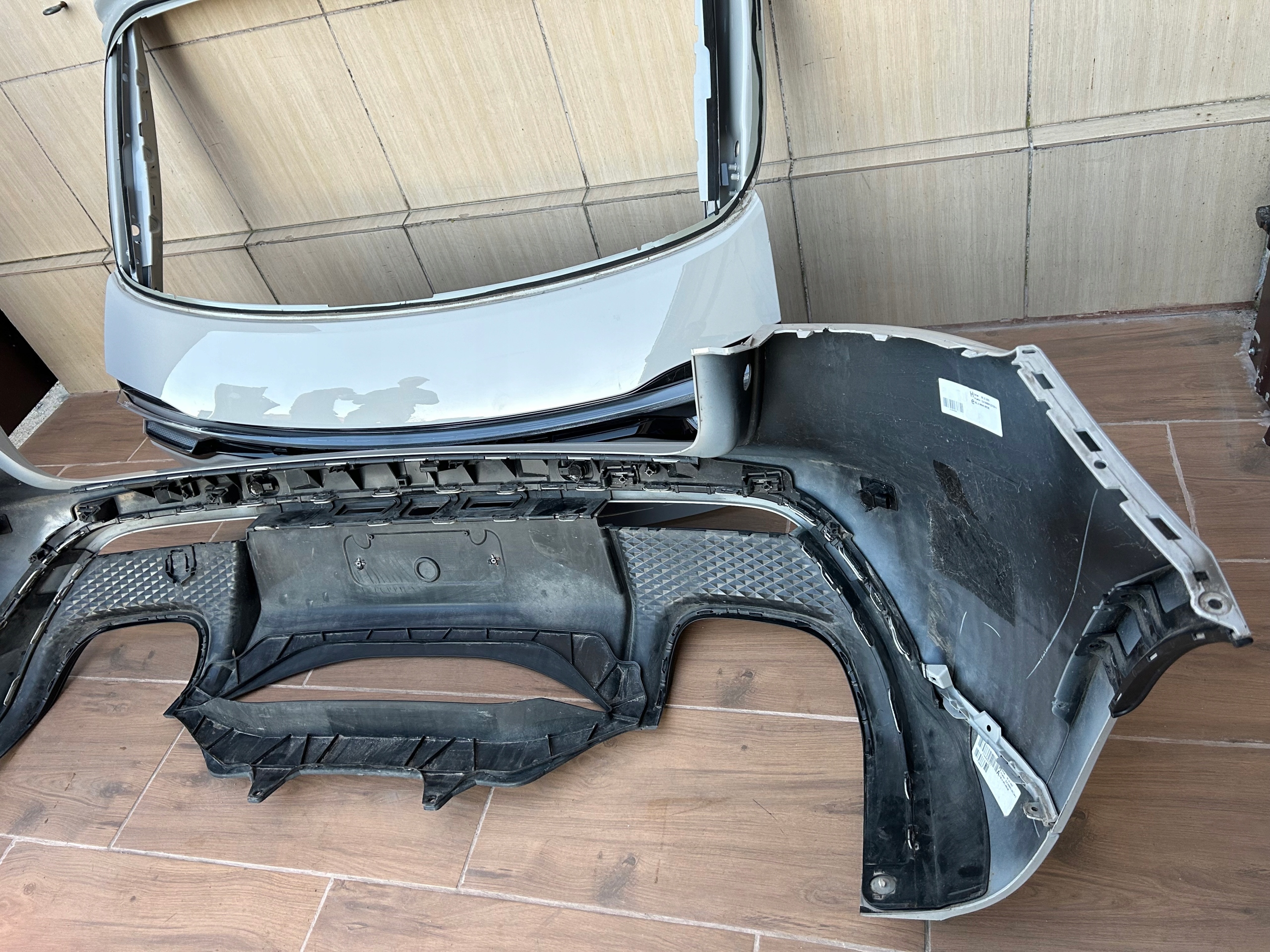 boot doors light cap bumper rear sider Porsche Macan S,GTS Lift 22-25