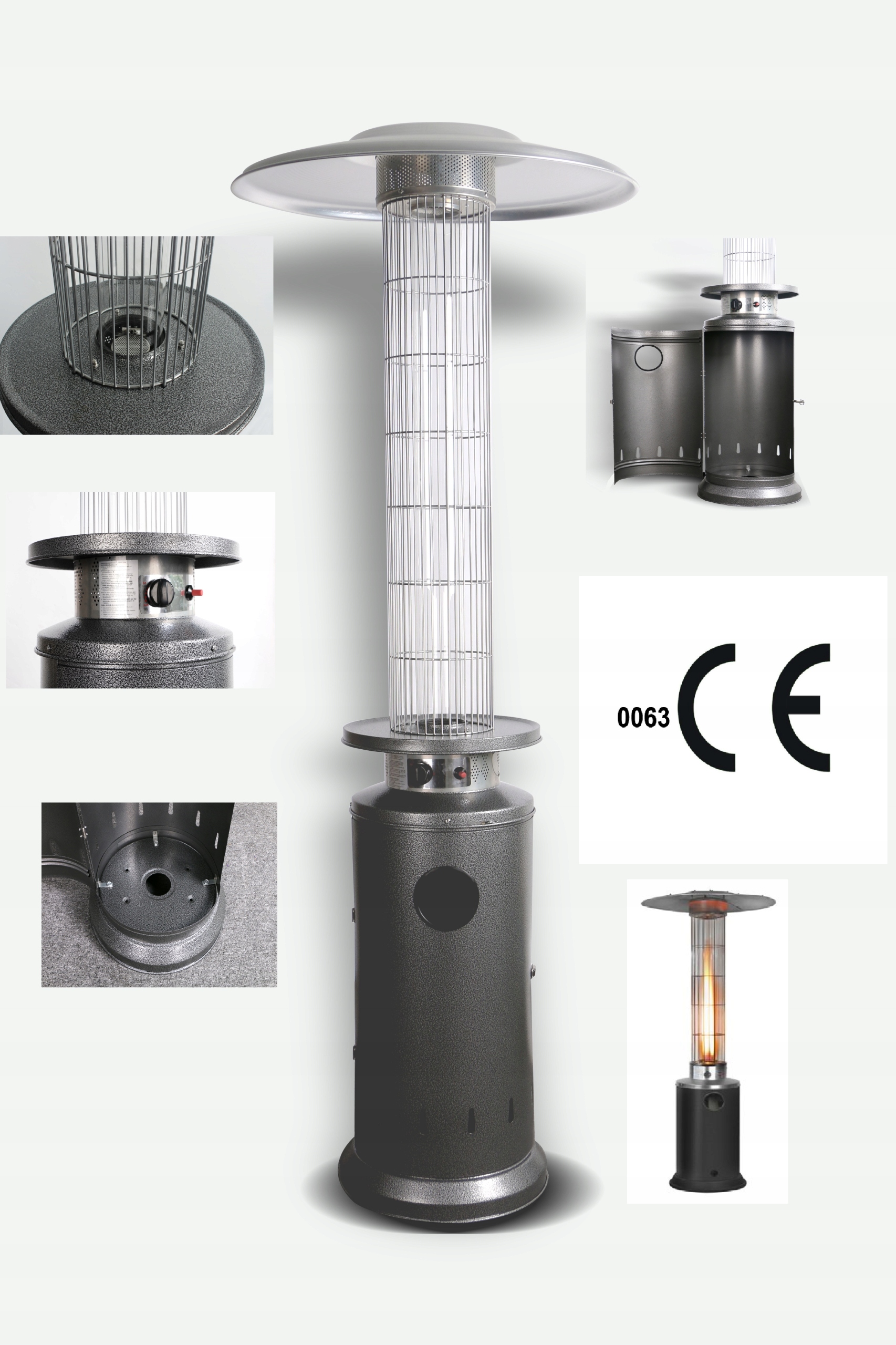 PARASOL GRZEWCZY GAZOWY CZGB-D MODERI