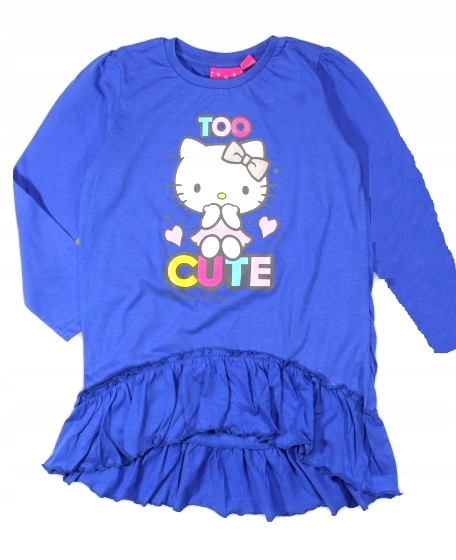 

Tunika bawełniana Hello Kitty 104-110 cm 4-5 lat
