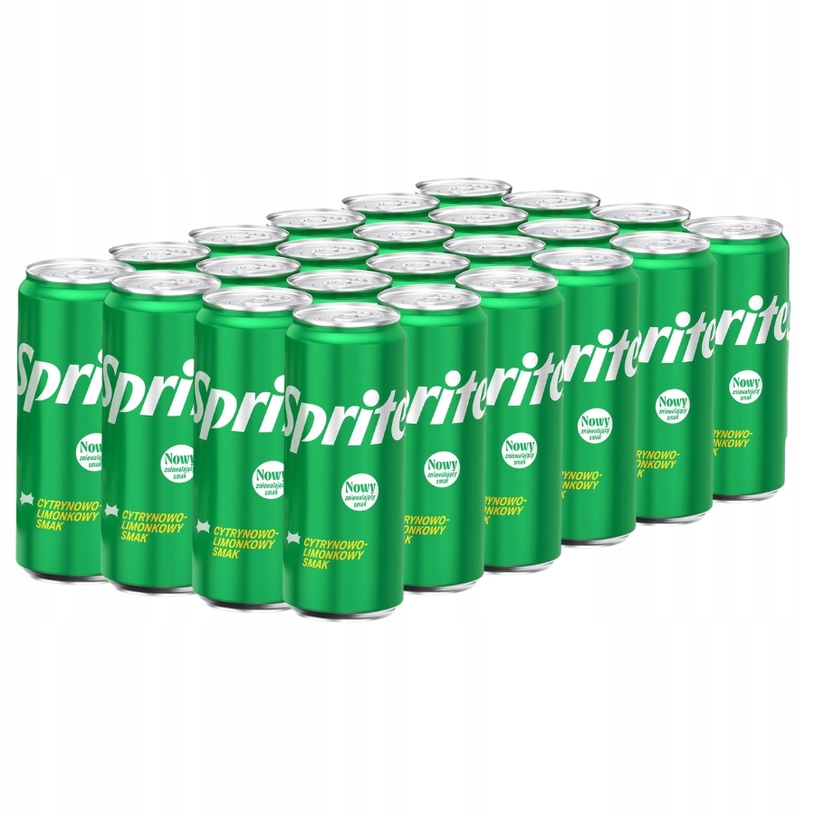 Levně Sycený nápoj Sprite limetka citron 330 ml x 24 plechovek