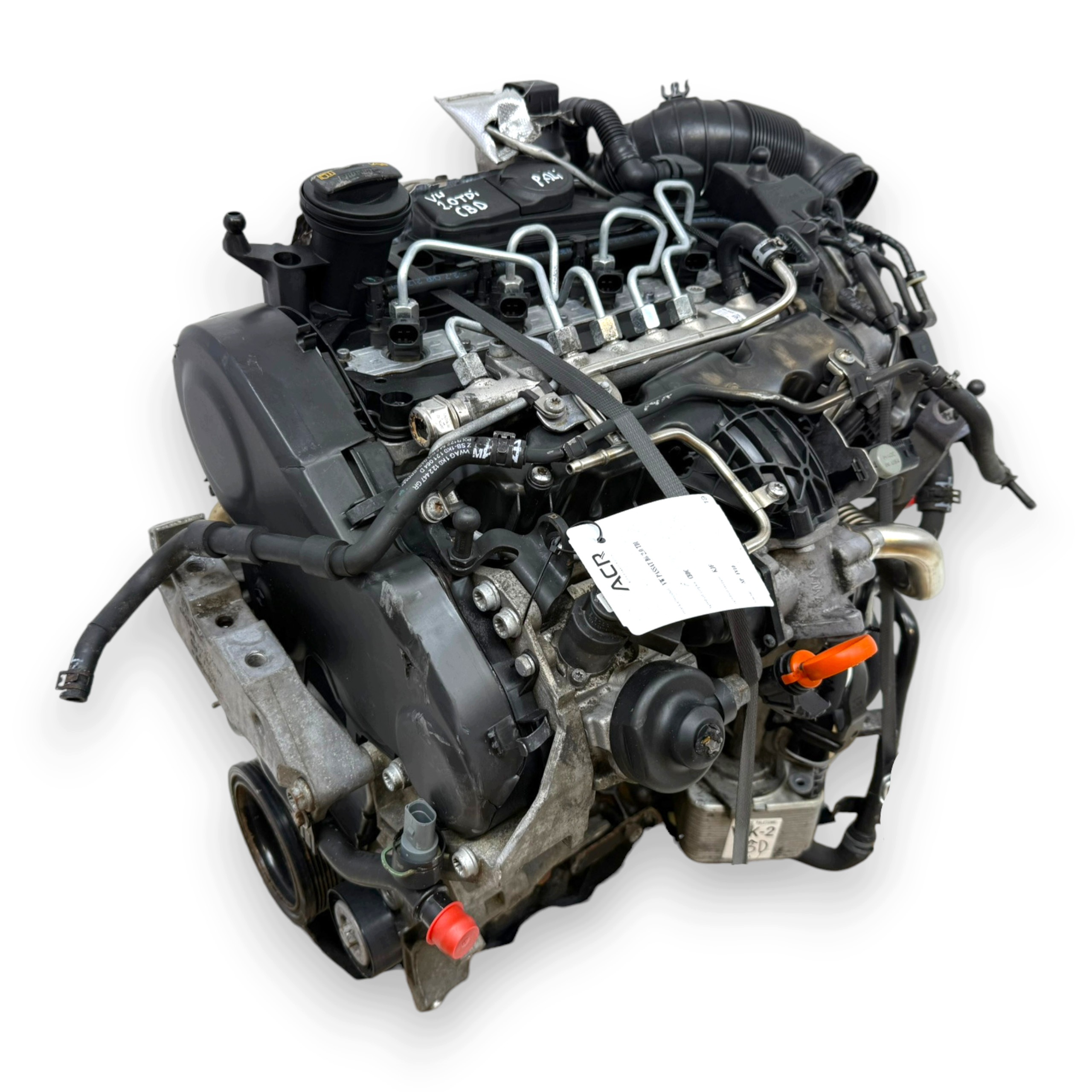 VW GOLF VI 2.0 TDI 81KW 110HP engine CBDC CBD complete