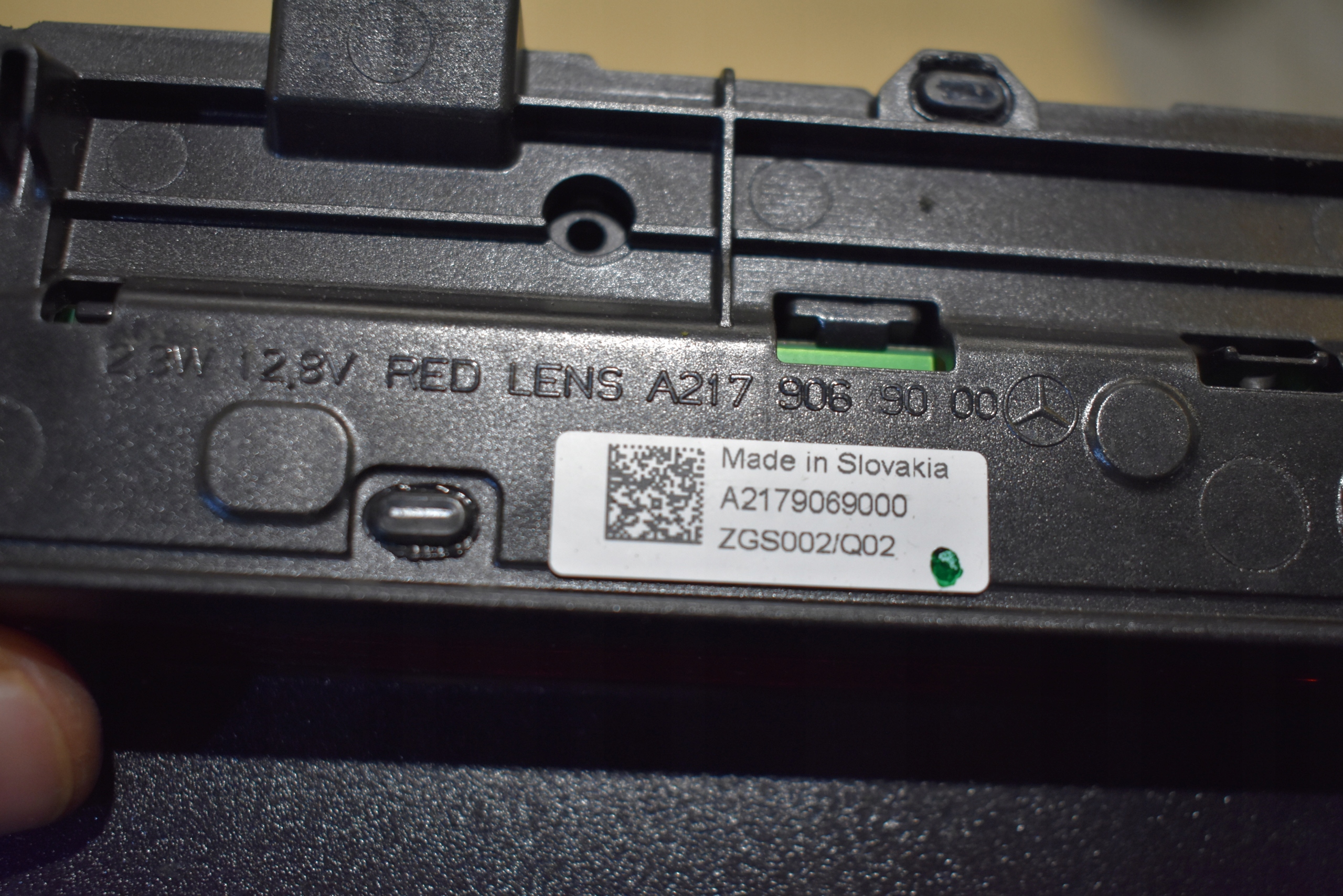 IDEALNE TRZECIE light STOP MERCEDES W217 1