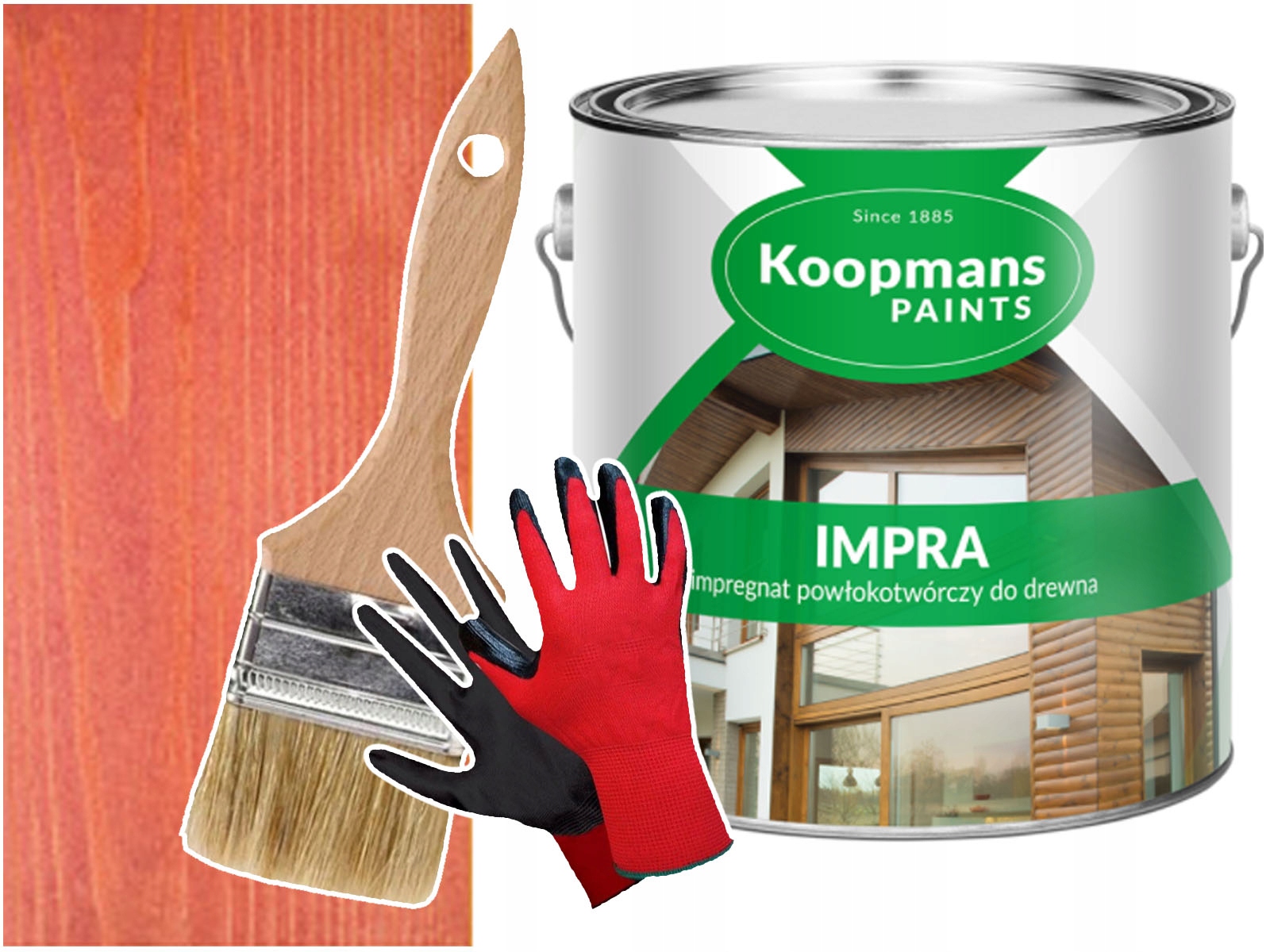 Impra Impregnát na dřevo Africká Hruška 5L