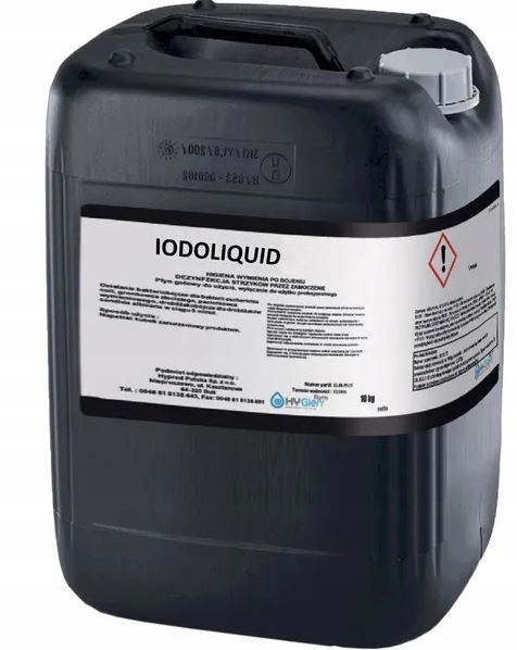 

Preparat do dipingu strzyków Iodoliquid 5kg