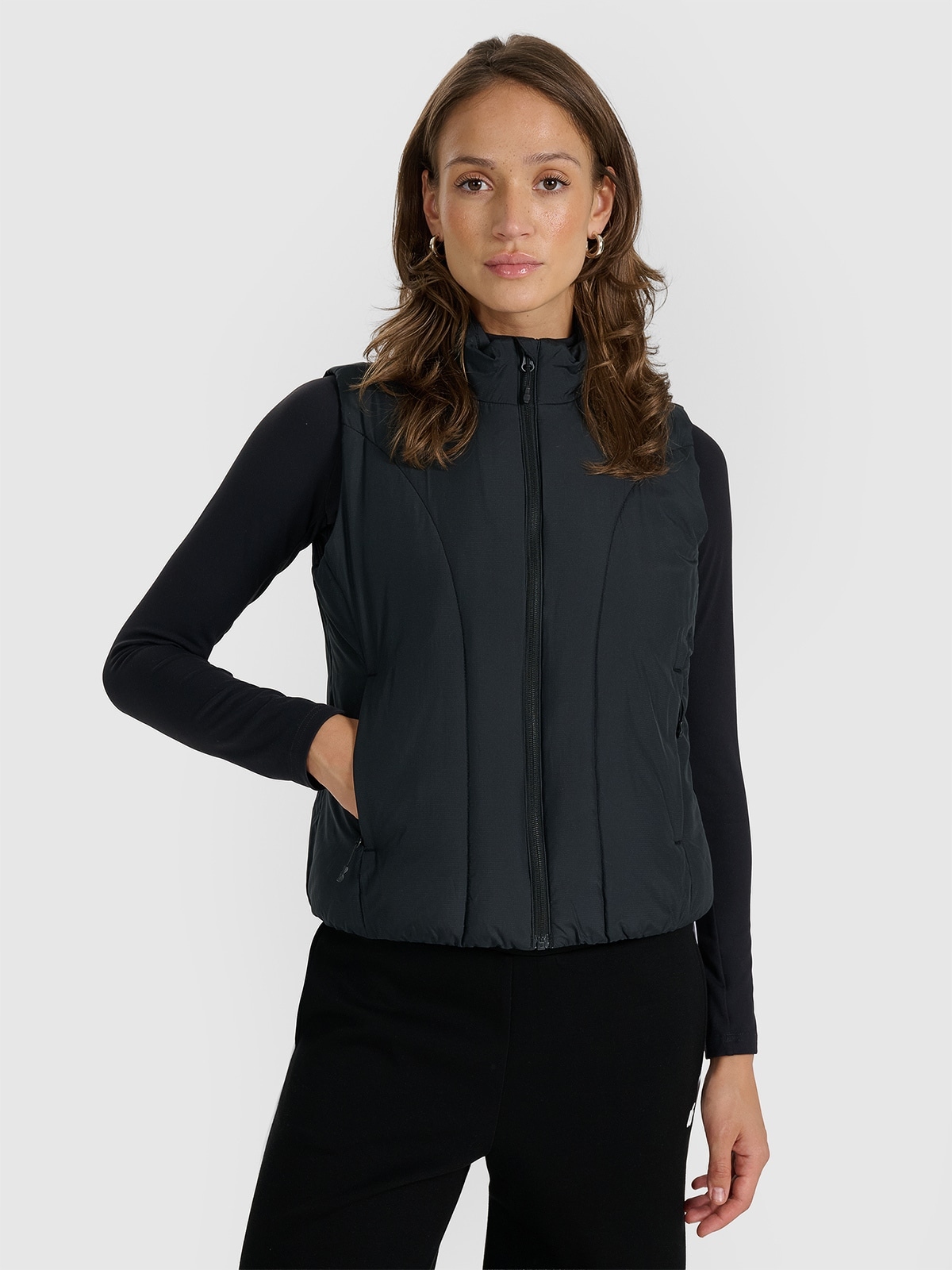 Vesta 4F, Černá, Prošívaná, Teplá