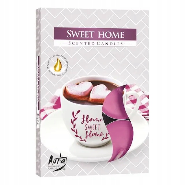 

Bispol Podgrzewacze świeczki tealight Home, 6 szt