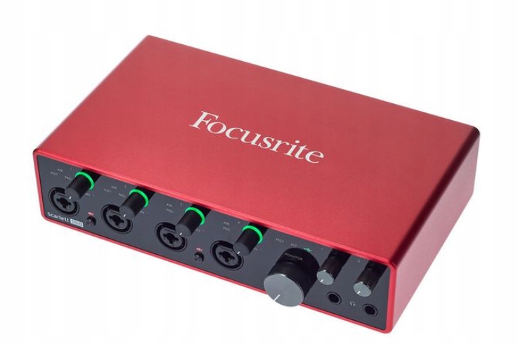 Interfejs Audio USB2.0 Focusrite Scarlett 18i8 Gen3 18-kanałowy 192kHz